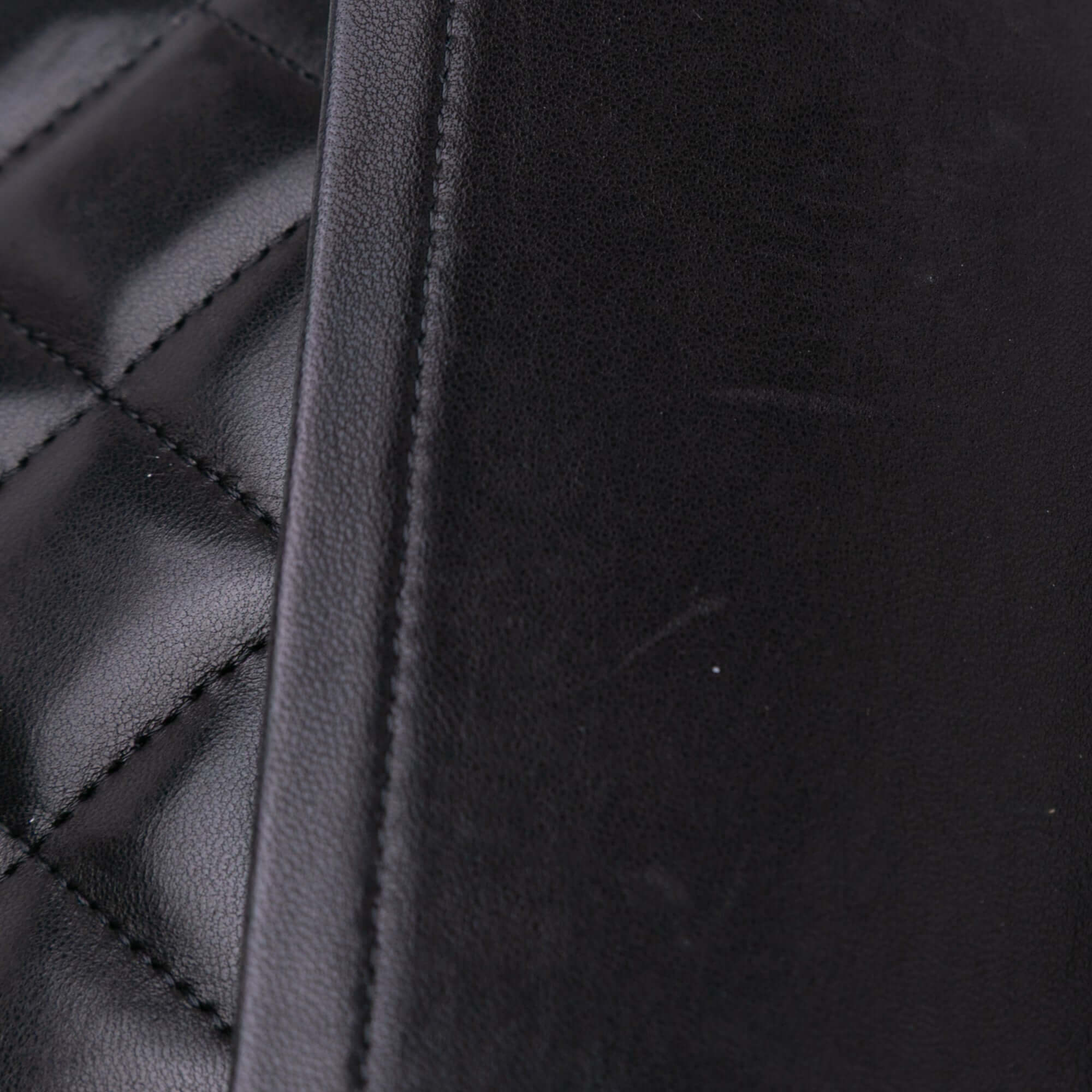 Chanel Classic Double Flap Black Lambskin Shoulder Bag – 2010