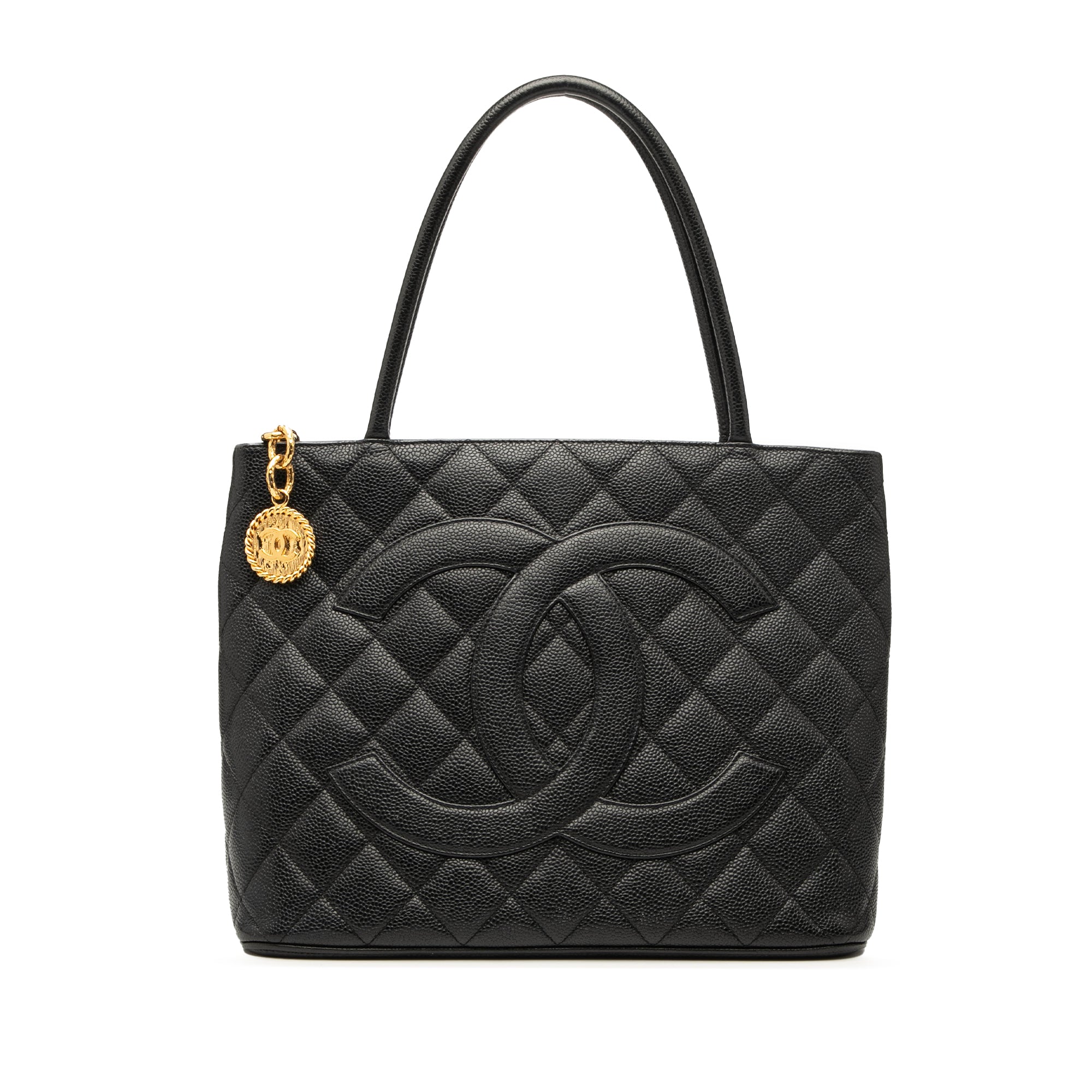 Chanel Caviar Medallion Tote - image 1