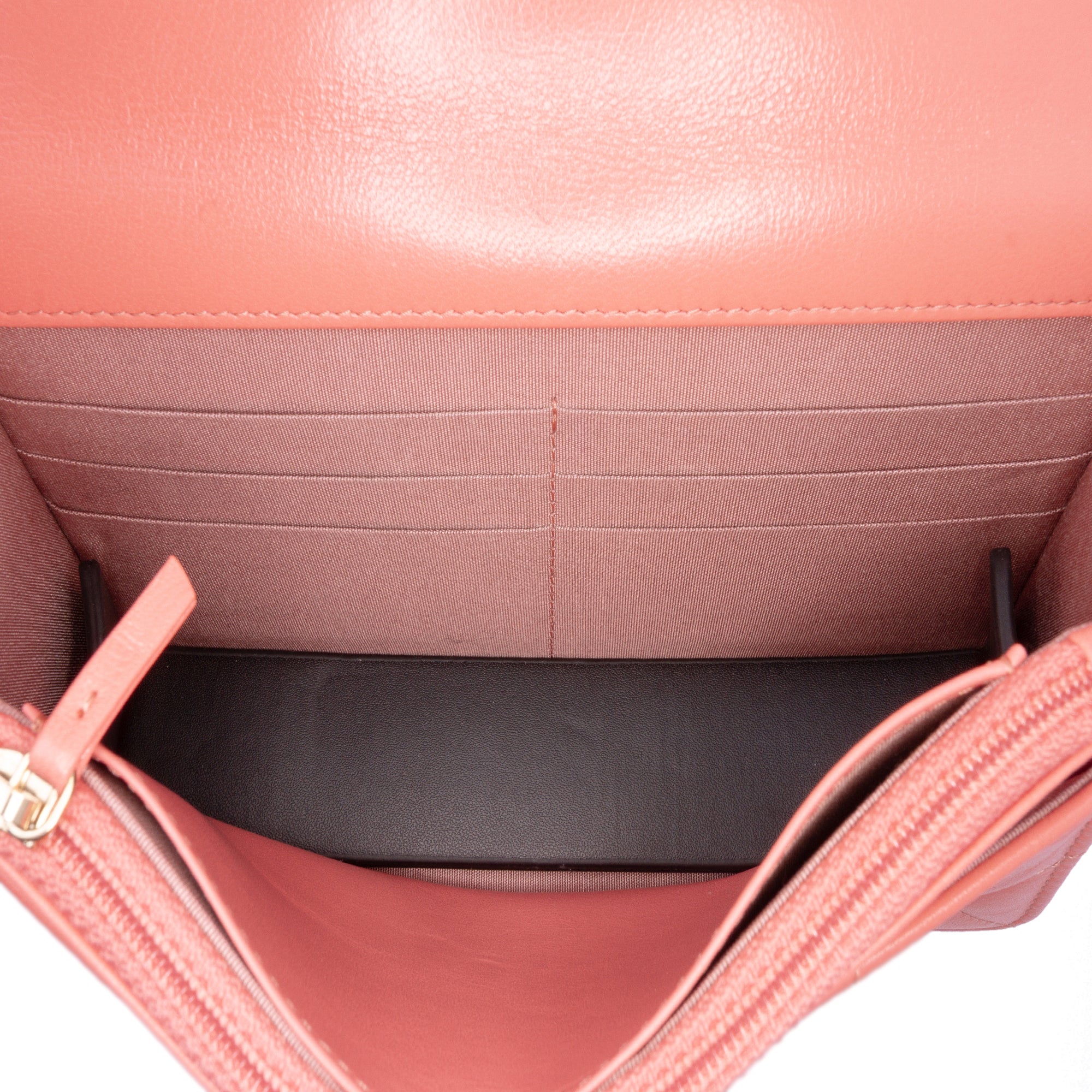 Chanel Quilted Lambskin 19 Wallet on Chain - image 4