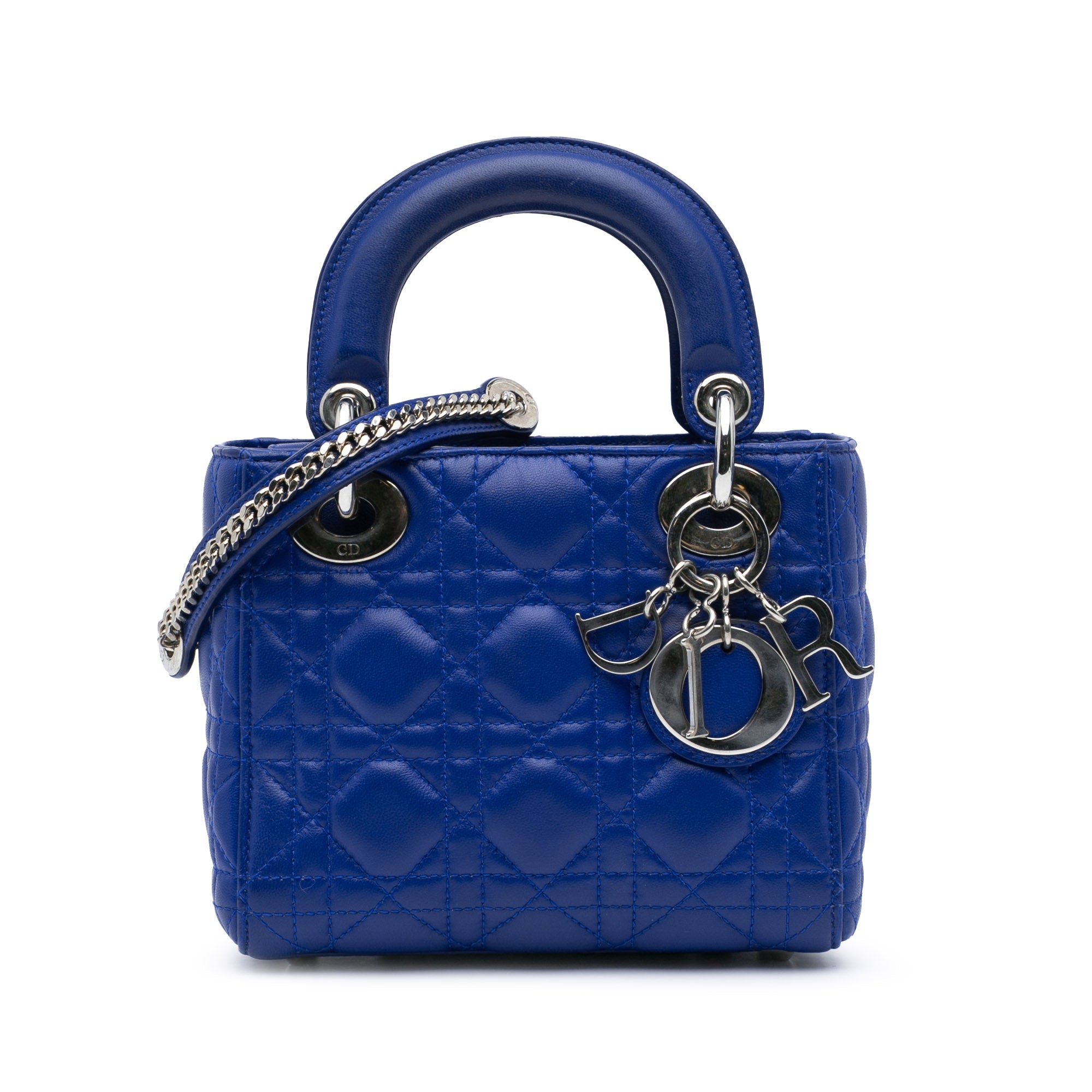 Dior Mini Lambskin Cannage Lady Dior - image 1