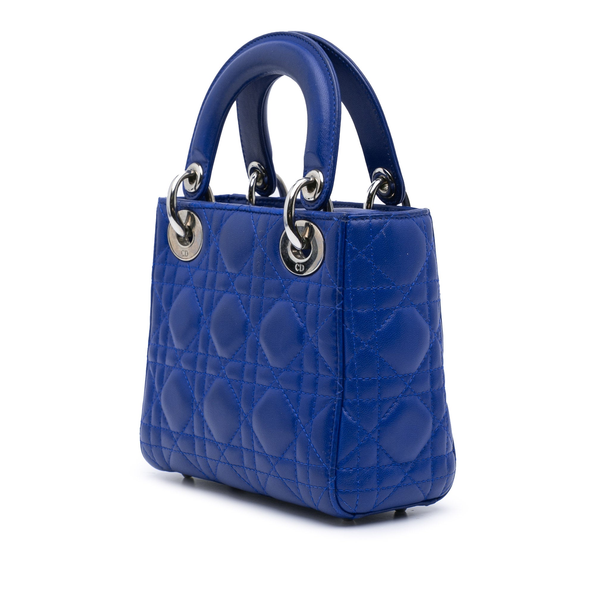 Dior Mini Lambskin Cannage Lady Dior - image 2