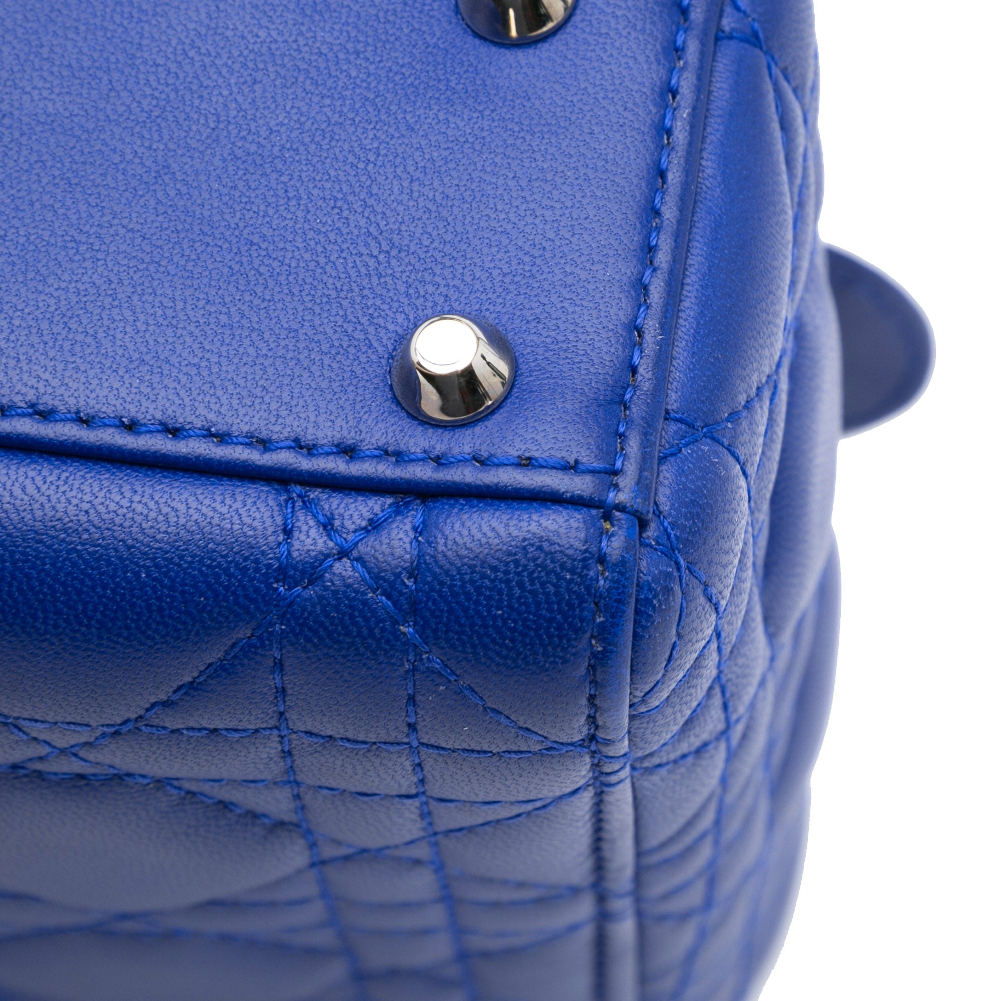 Dior Mini Lambskin Cannage Lady Dior - image 7