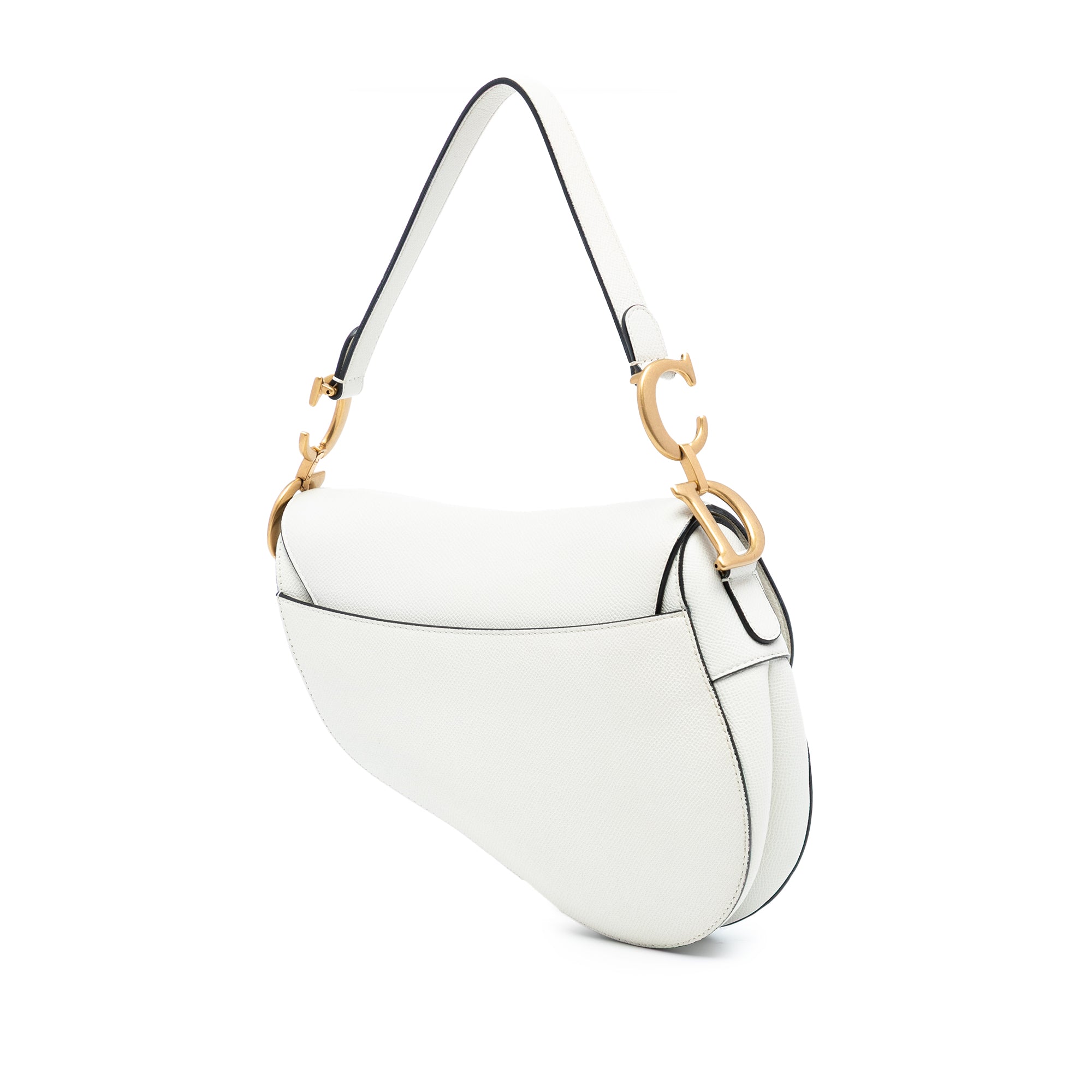 Dior Grained Calfskin Saddle Bag - image 2