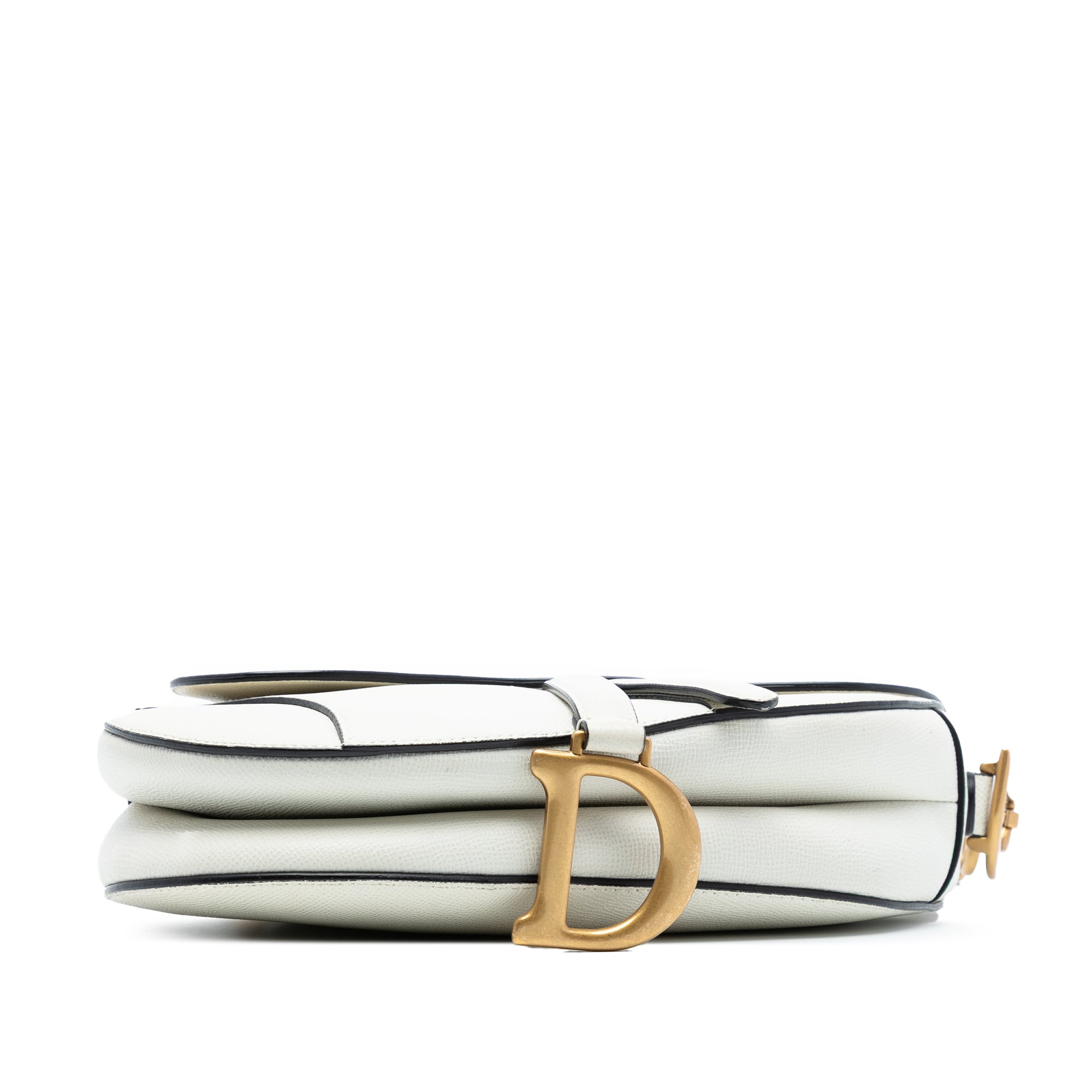 Dior Grained Calfskin Saddle Bag - image 3