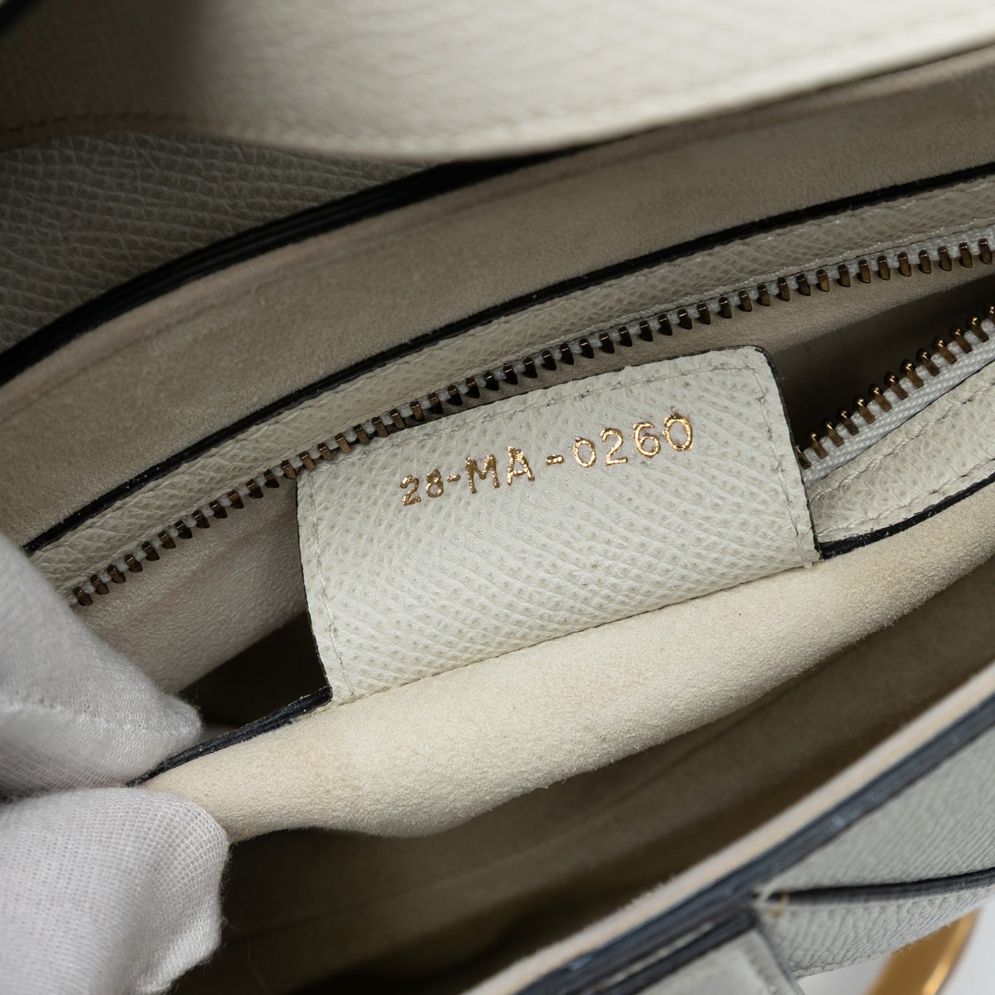 Dior Grained Calfskin Saddle Bag - image 6