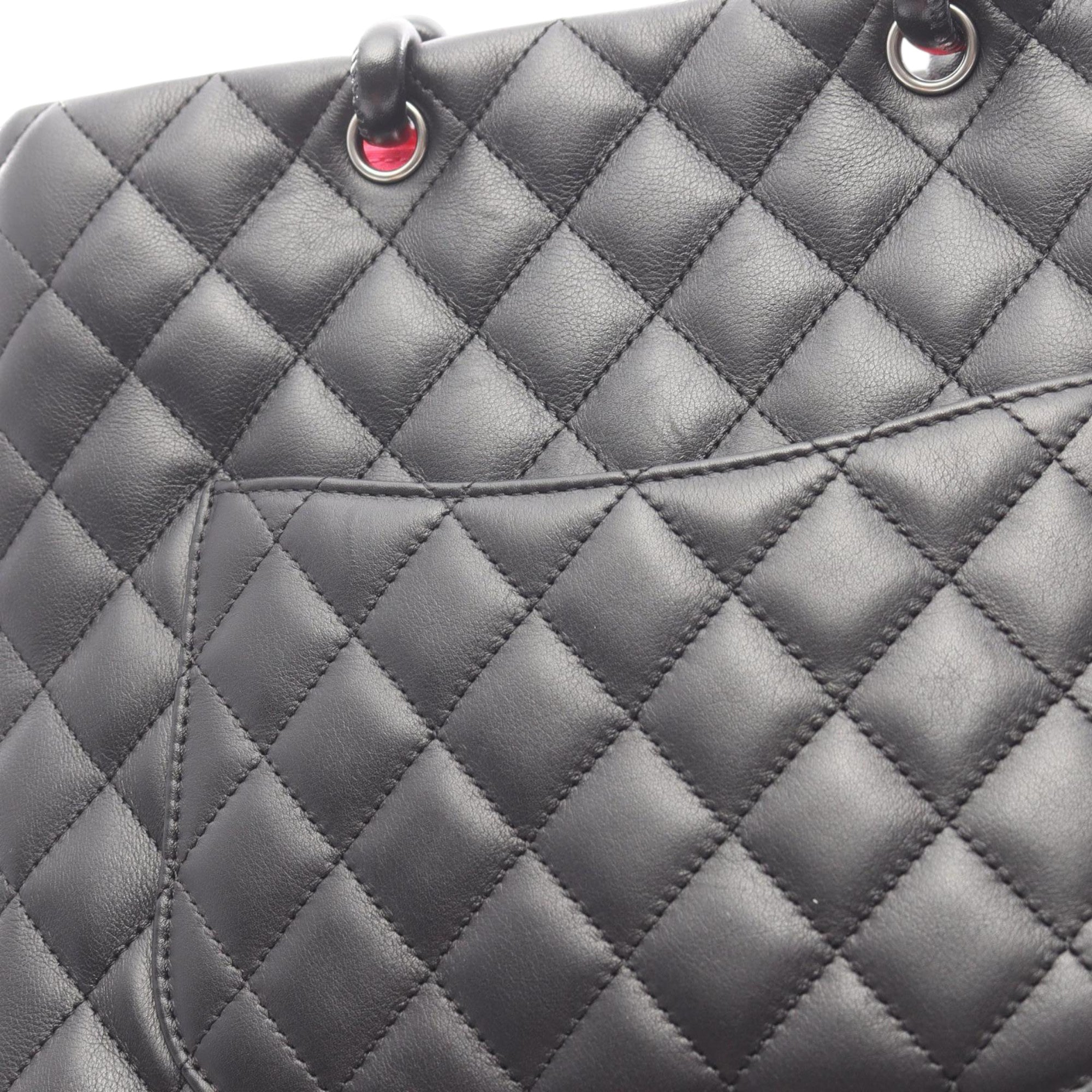 Chanel Medium Lambskin Cambon Ligne Tote - image 7