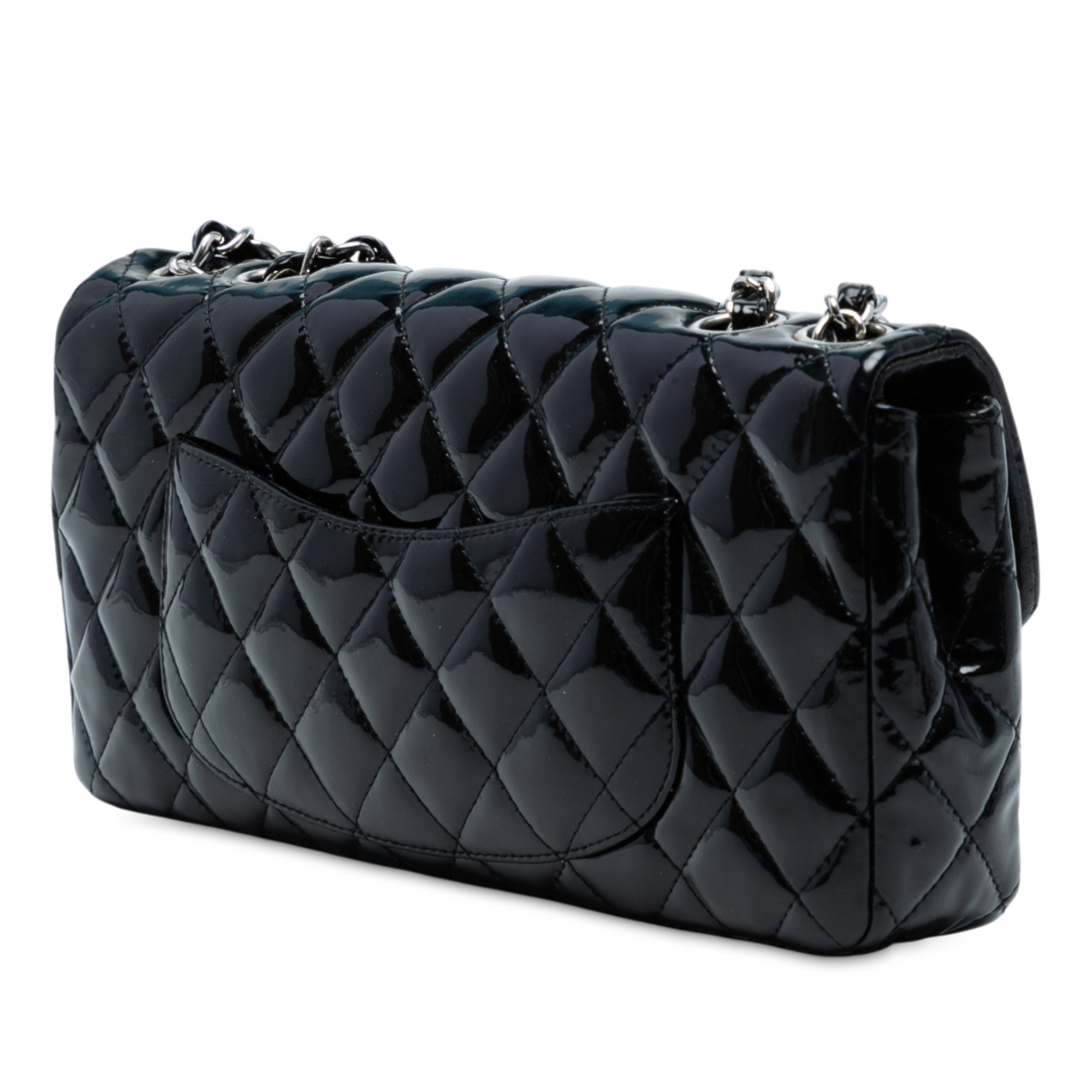 Chanel Classic Patent East West Single Flap - image 2