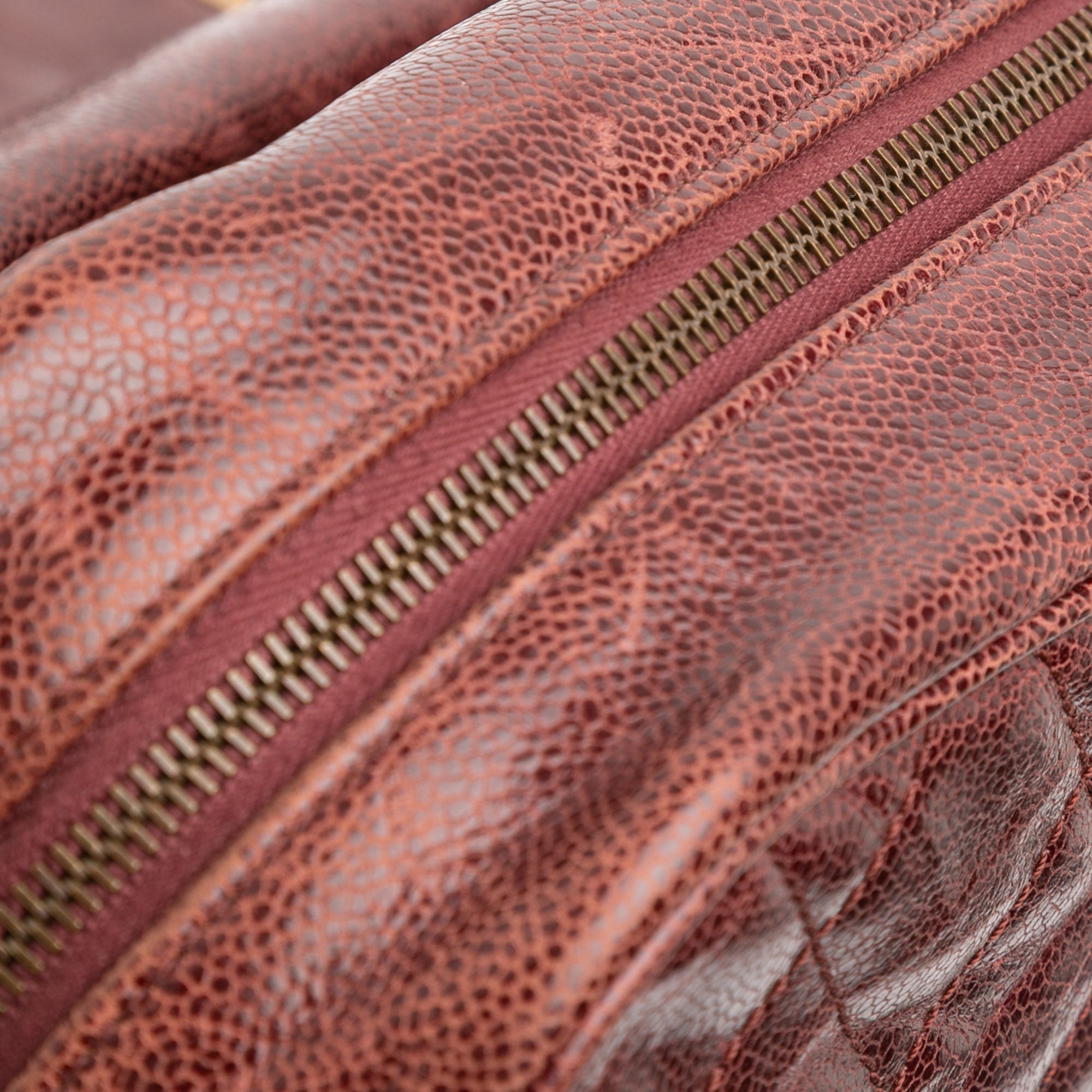 Chanel Large Quilted Glazed Caviar Shiva Flap - image 10