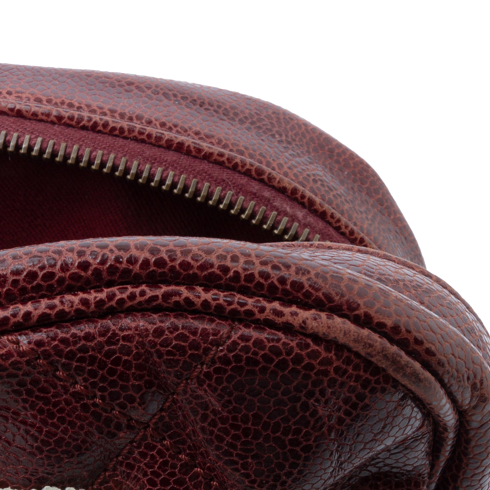 Chanel Large Quilted Glazed Caviar Shiva Flap - image 12