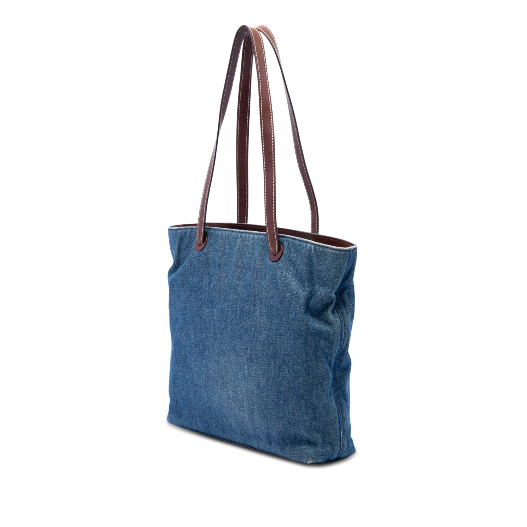 Chanel CC Denim Tote - image 2