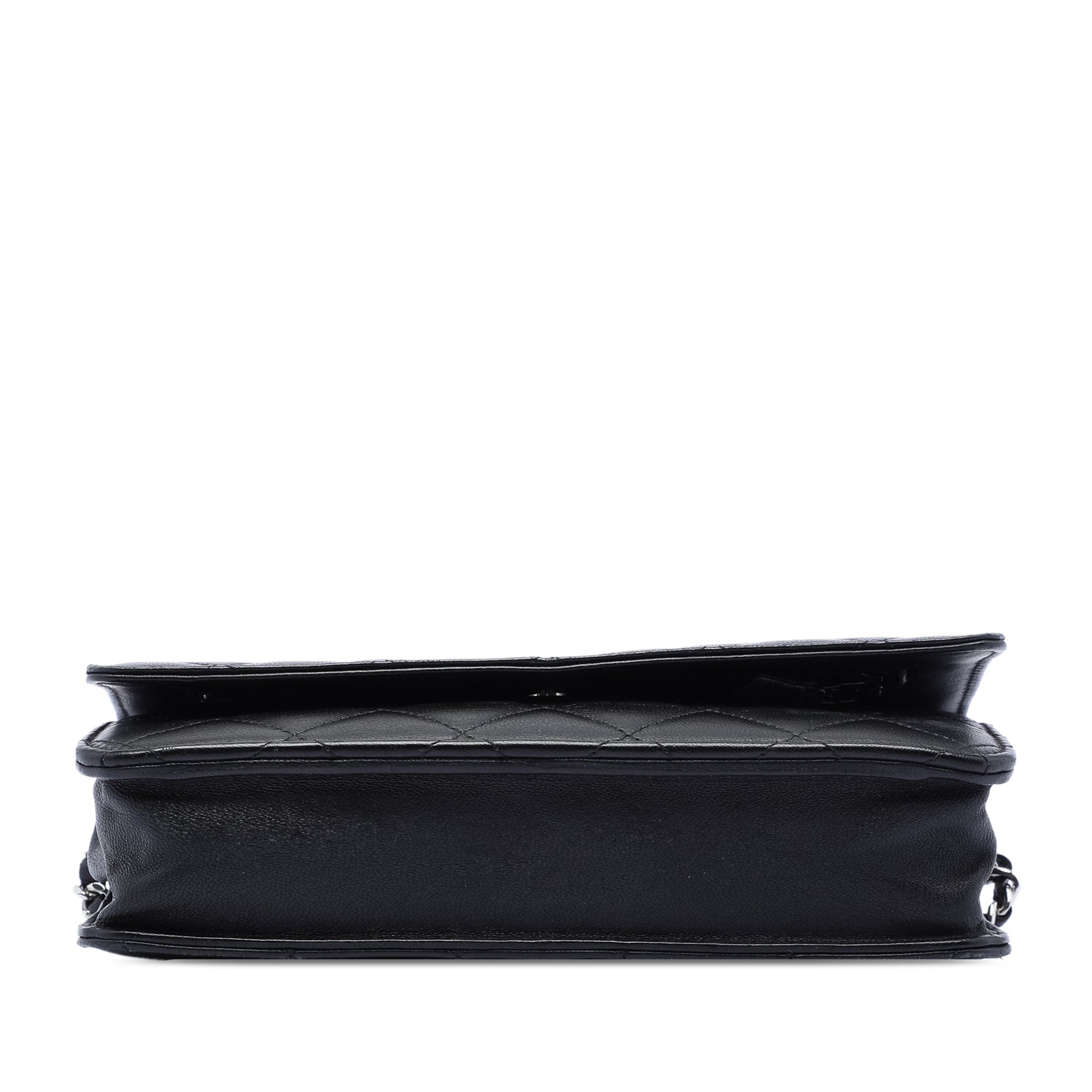 Chanel CC Quilted Lambskin Wallet On Chain - image 3