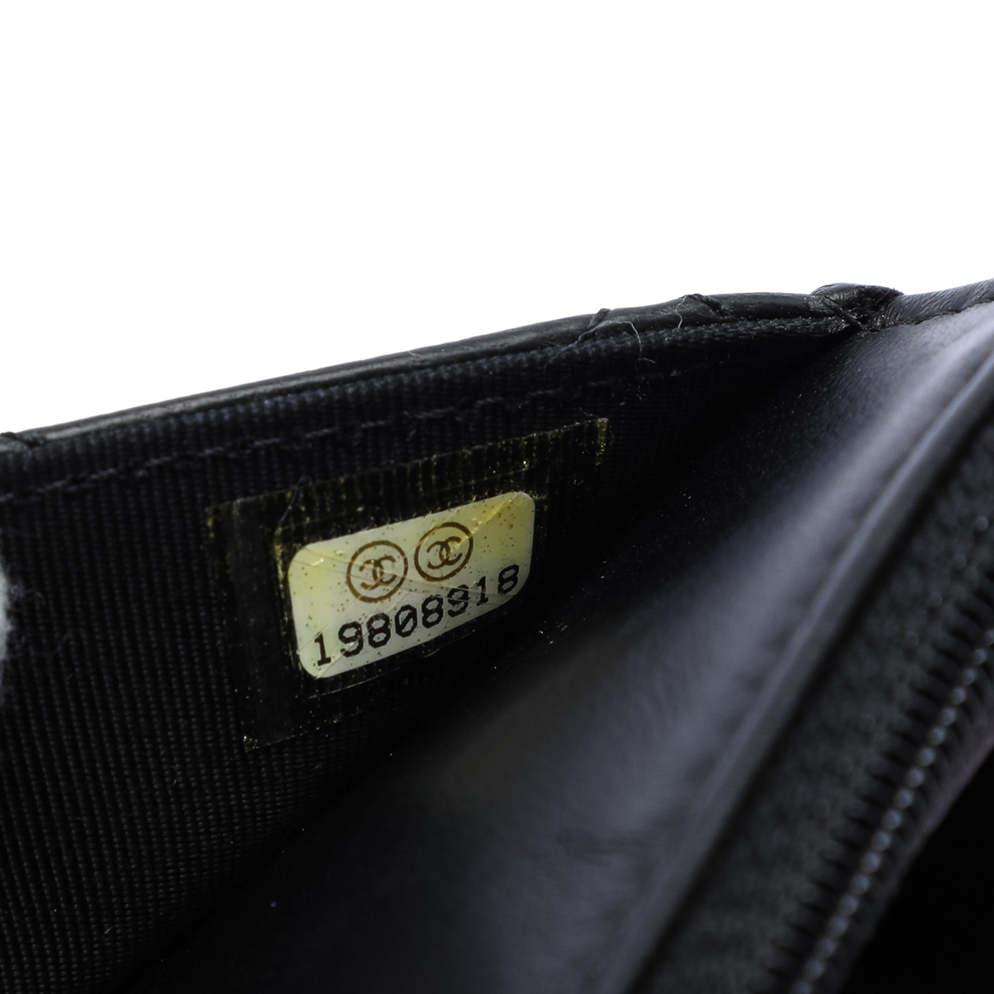 Chanel CC Quilted Lambskin Wallet On Chain - image 6