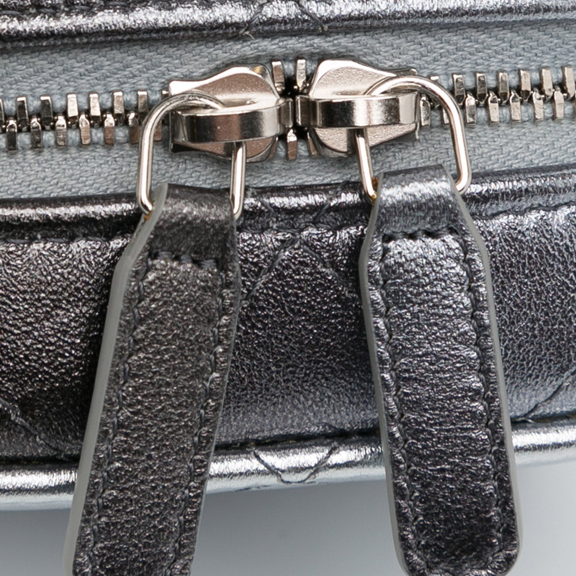 Chanel Metallic Lambskin Coco Punk Cube Bag - image 9