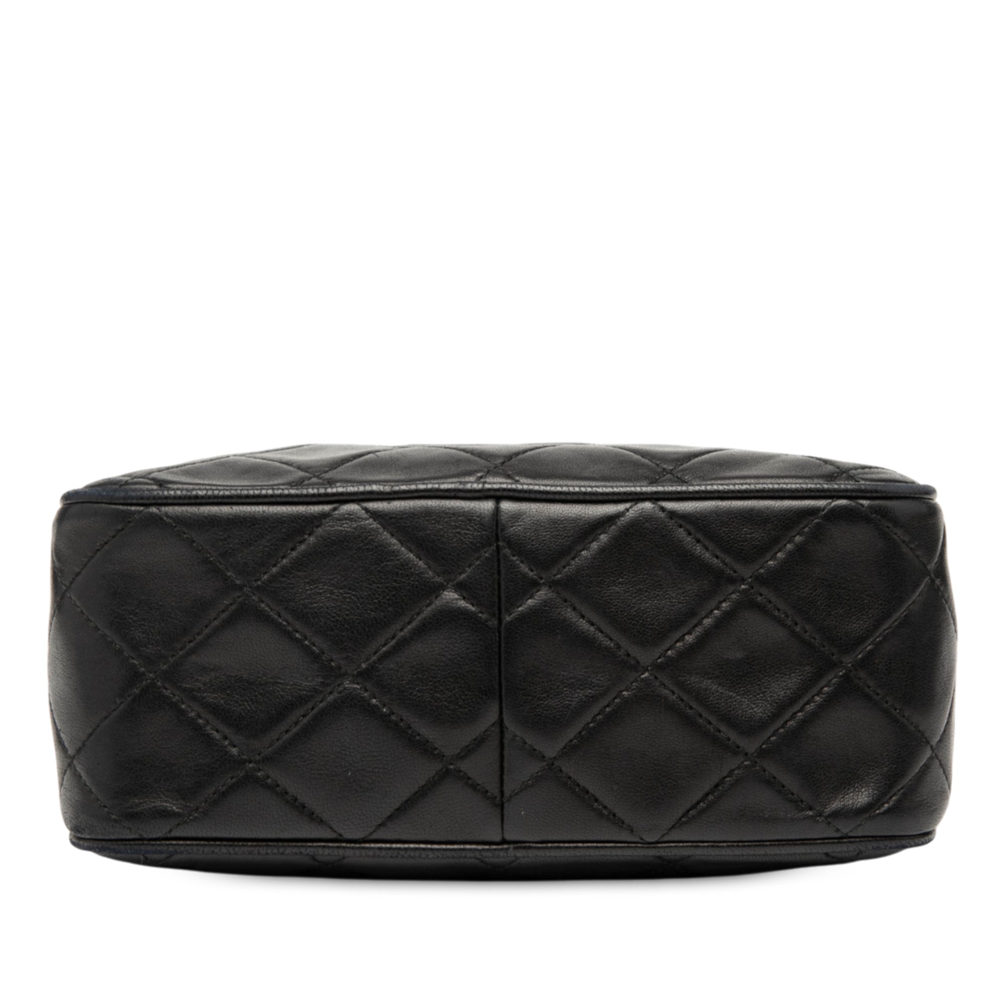 Chanel Mini CC Diamond Quilted Lambskin Tassel Camera Bag - image 3