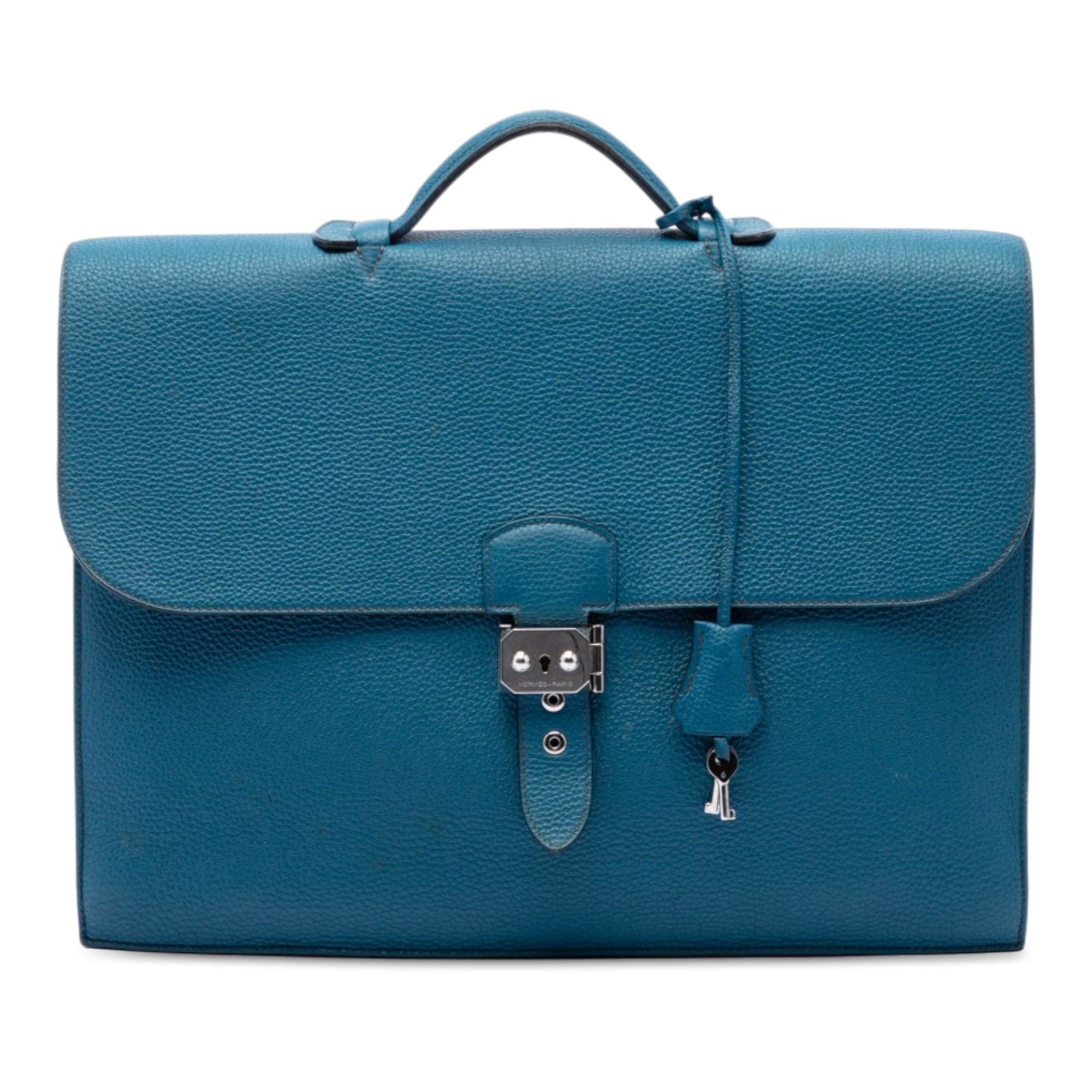 Hermès Togo Sac A Depeches 38 - image 1
