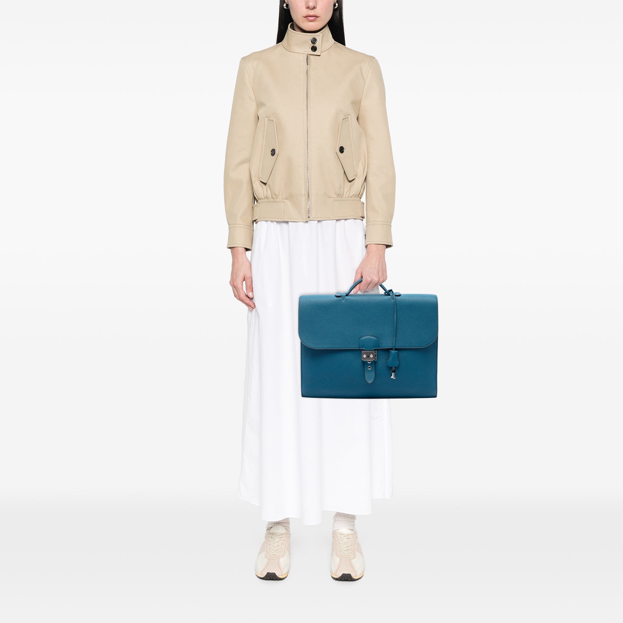 Hermès Togo Sac A Depeches 38 - image 6