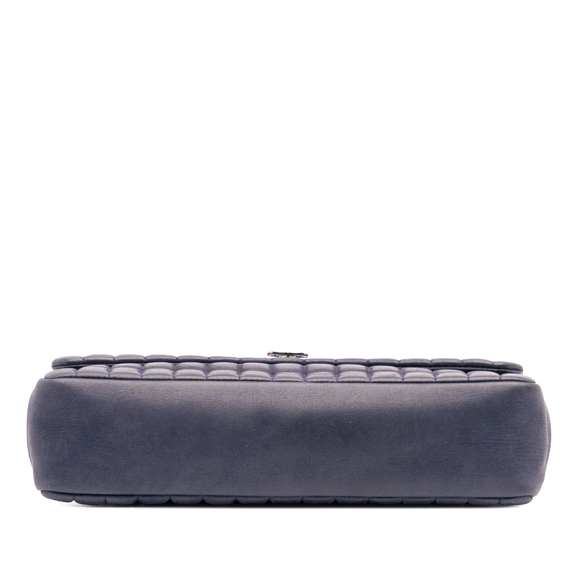 Chanel Chocolate Bar Iridescent Calfskin Bubble Flap - image 3