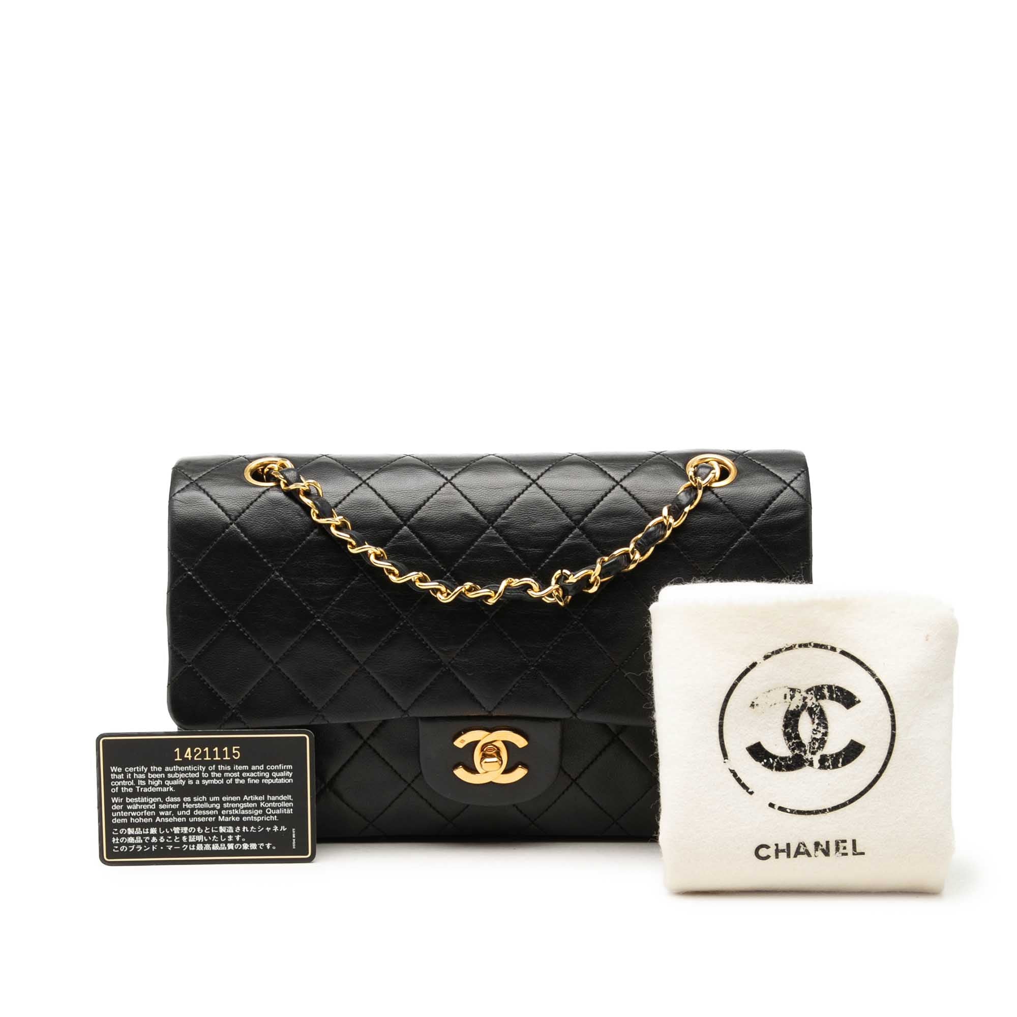 Chanel Medium Classic Lambskin Double Flap - image 7