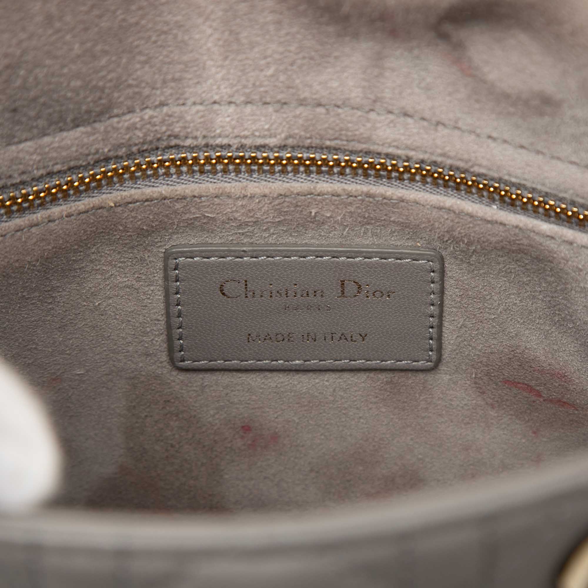 Dior Small Lambskin Cannage My ABCDior Lady Dior - image 5