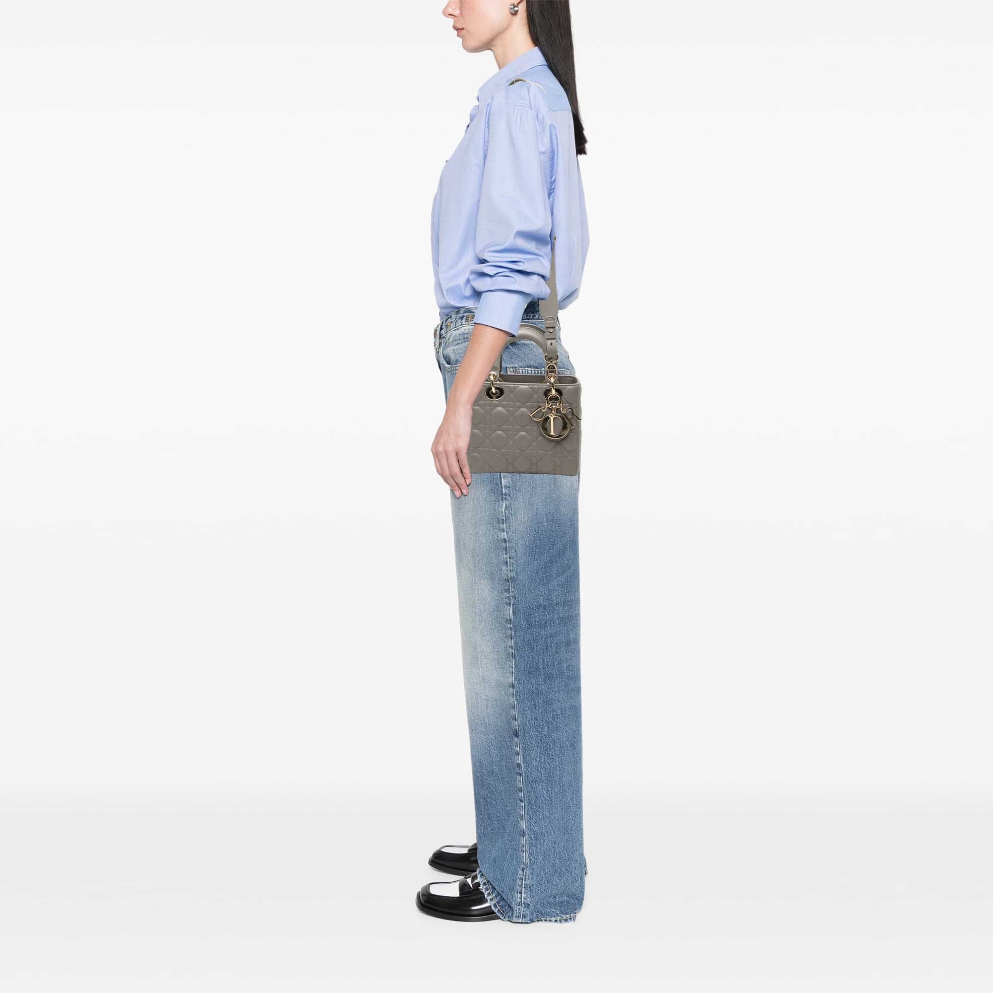 Dior Small Lambskin Cannage My ABCDior Lady Dior - image 6