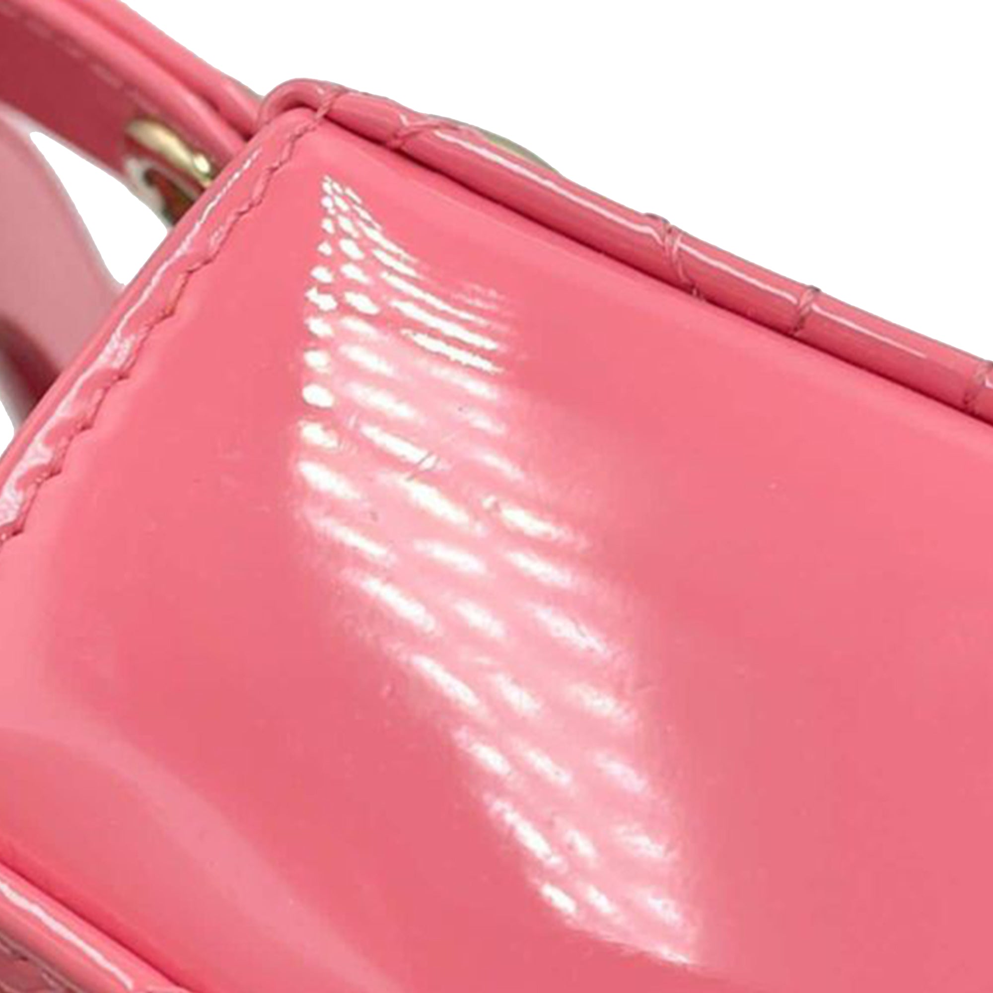Dior Micro Patent Cannage Lady Dior - image 11