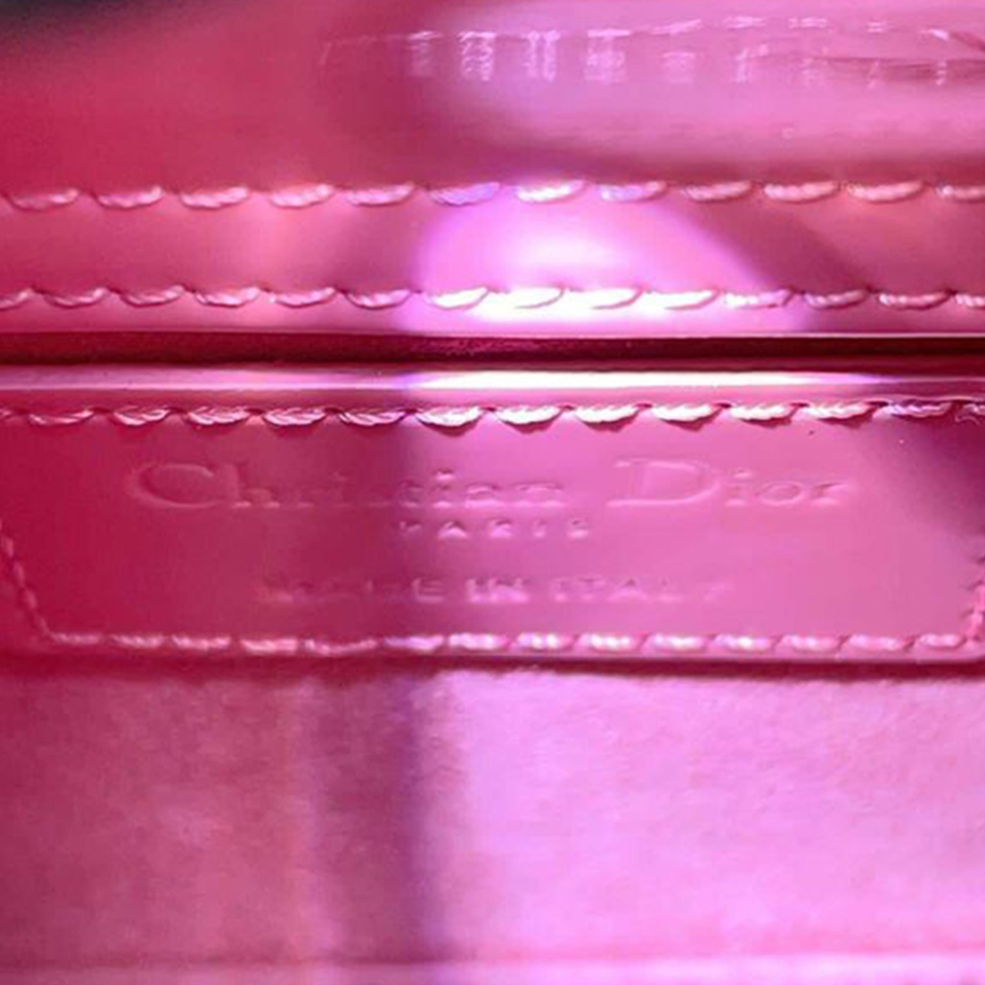 Dior Micro Patent Cannage Lady Dior - image 5