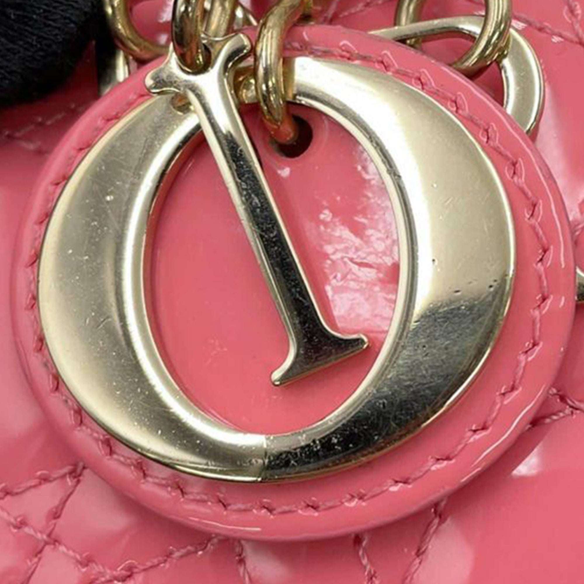 Dior Micro Patent Cannage Lady Dior - image 7