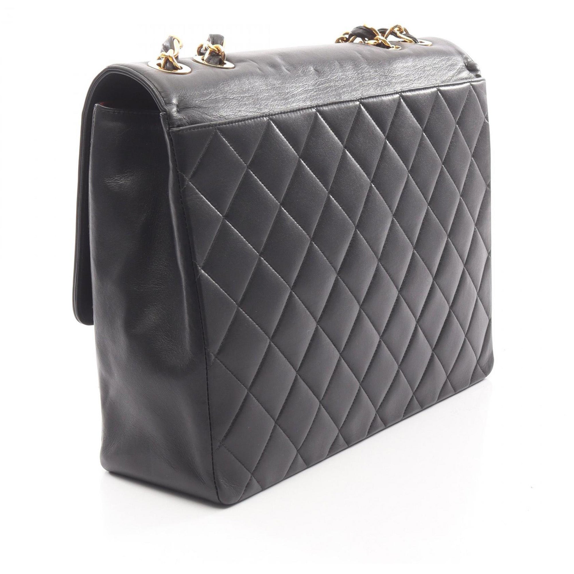 Chanel Quilted Lambskin CC Timeless Half Flap - image 2