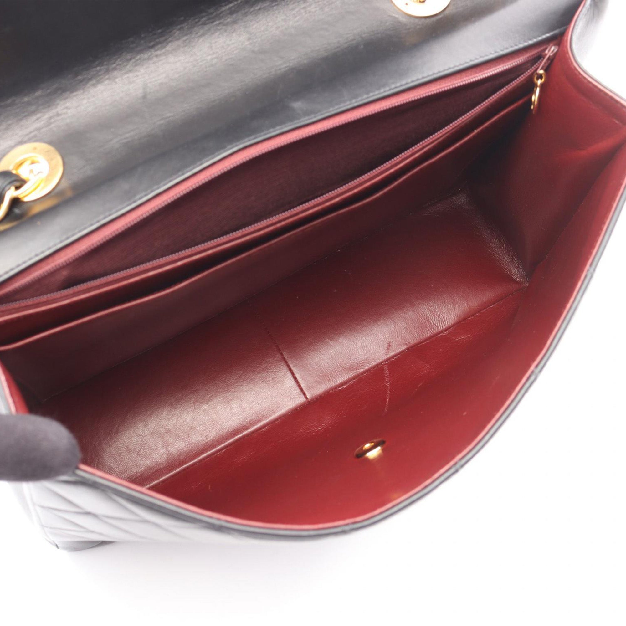Chanel Quilted Lambskin CC Timeless Half Flap - image 3