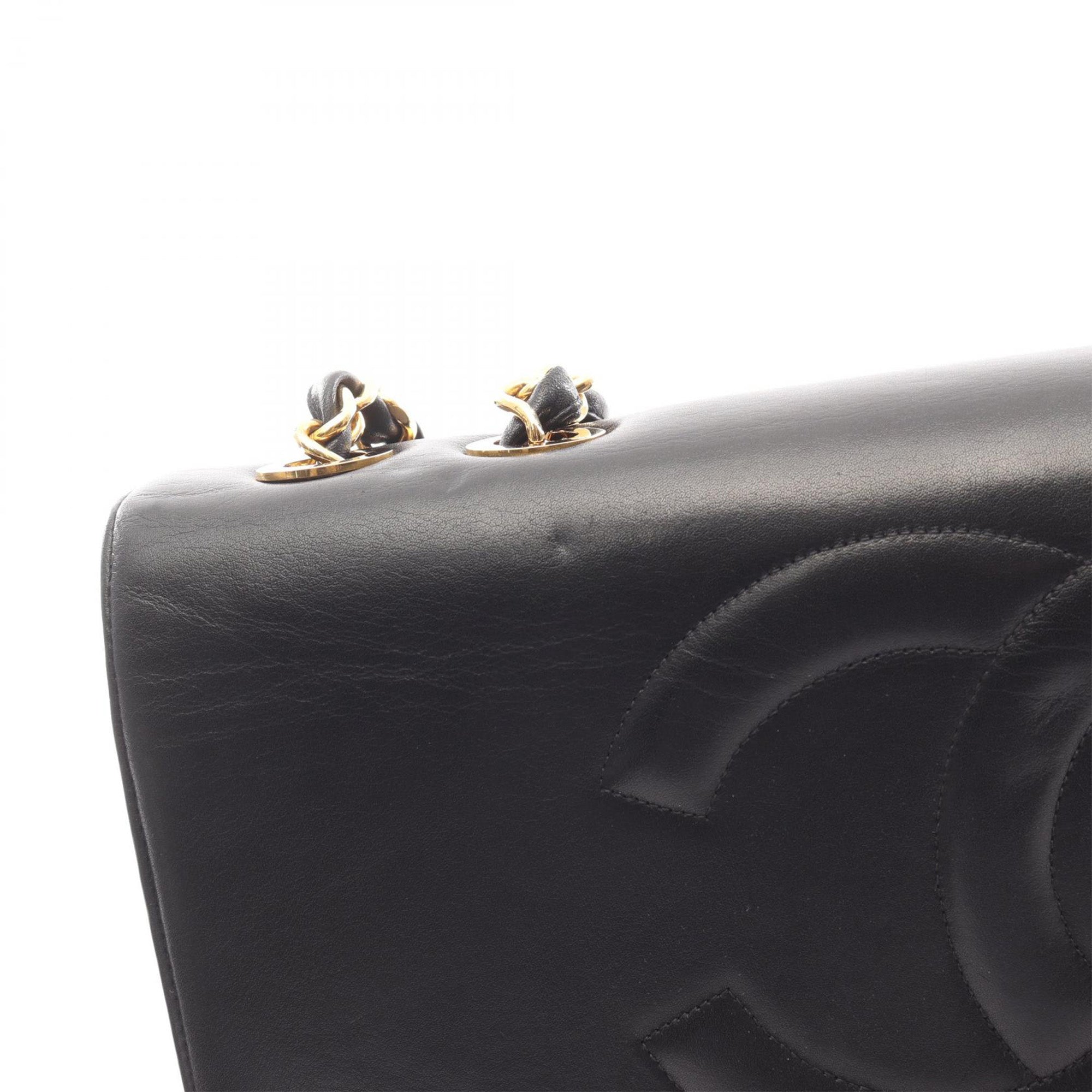 Chanel Quilted Lambskin CC Timeless Half Flap - image 7