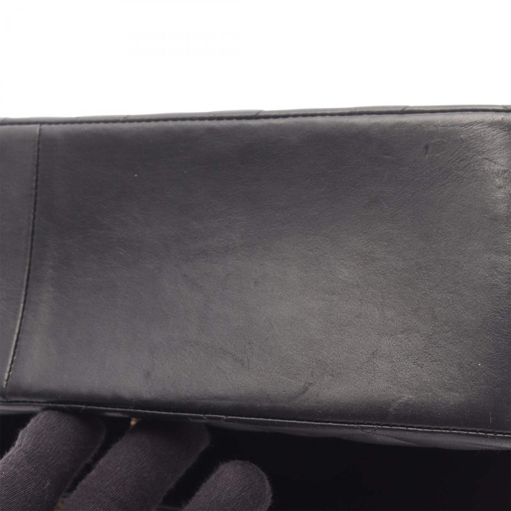 Chanel Quilted Lambskin CC Timeless Half Flap - image 9