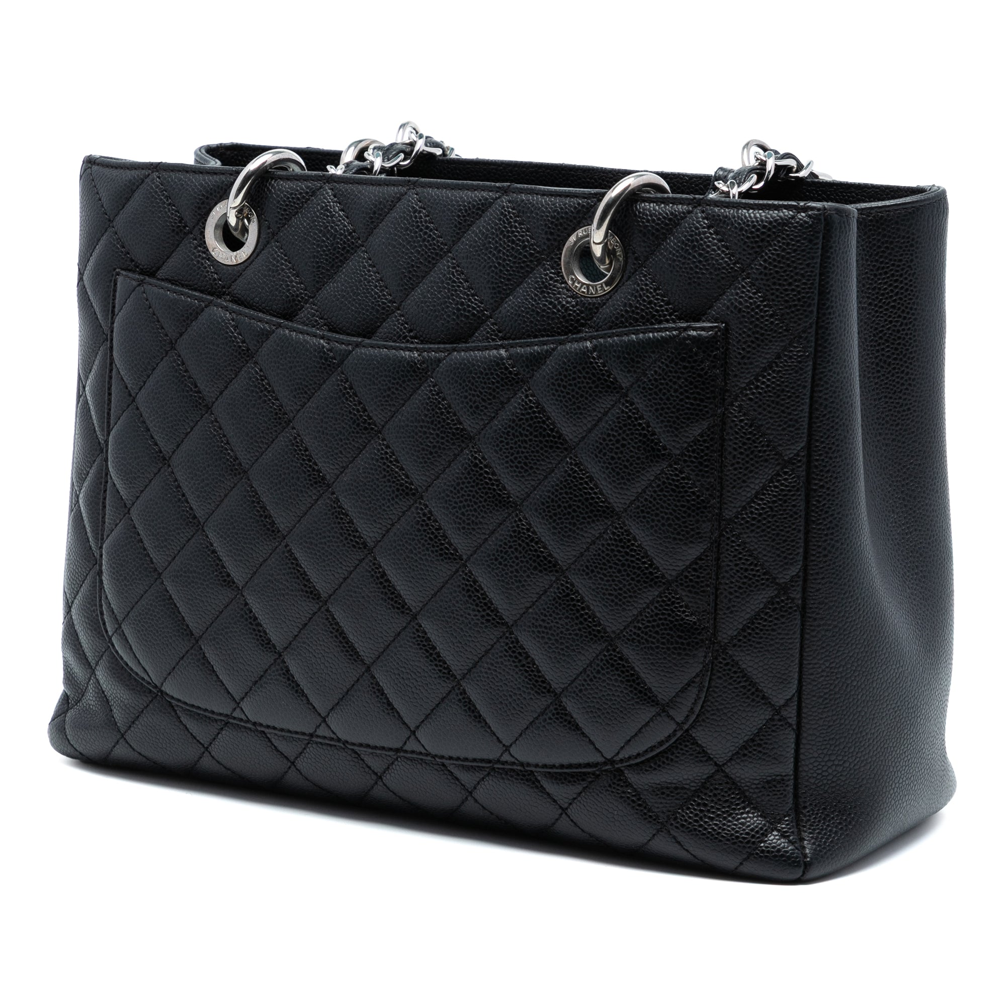 Chanel Caviar Grand Shopping Tote - image 2