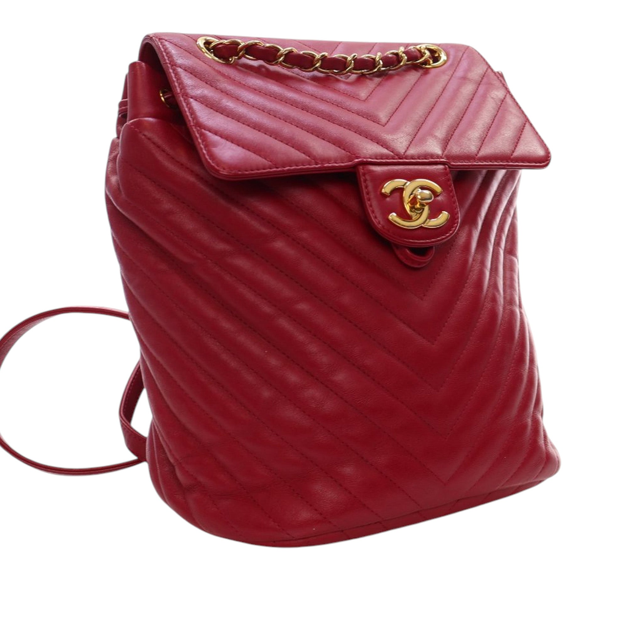 Chanel Small Chevron Calfskin Urban Spirit Backpack - image 2