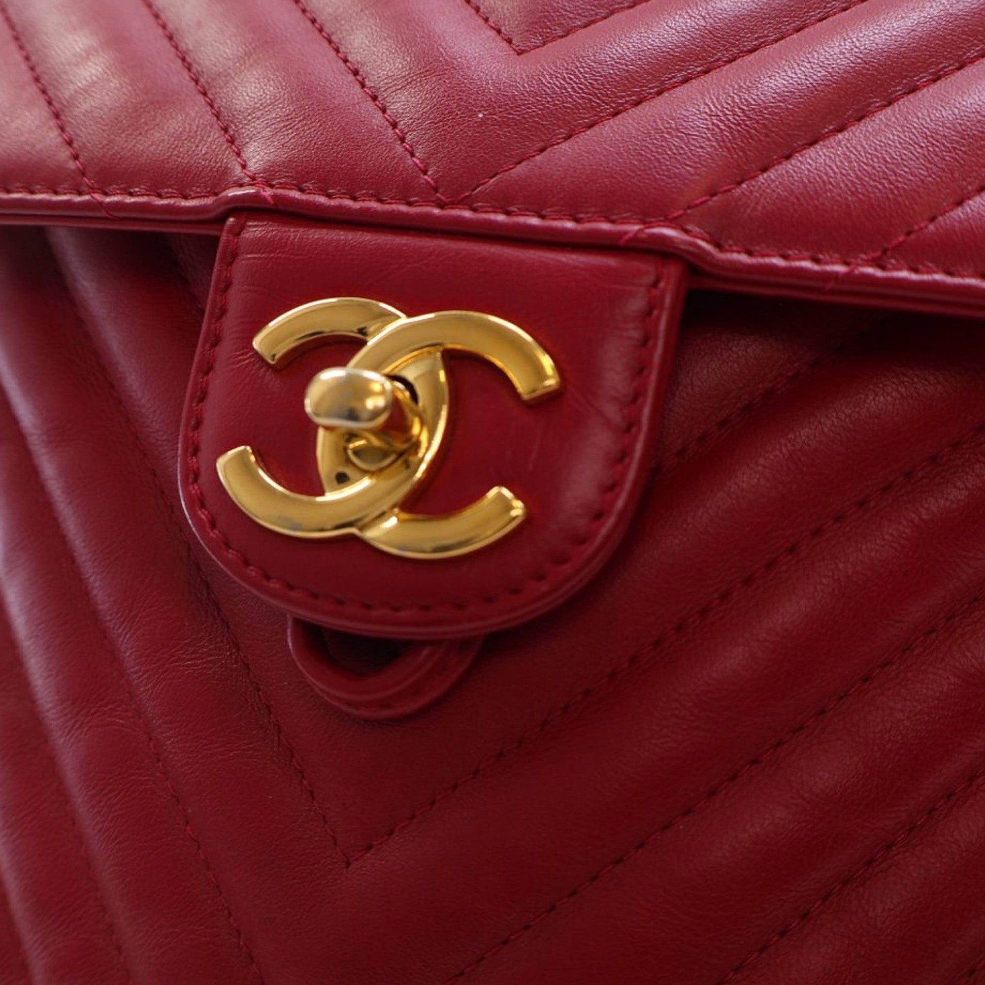 Chanel Small Chevron Calfskin Urban Spirit Backpack - image 9