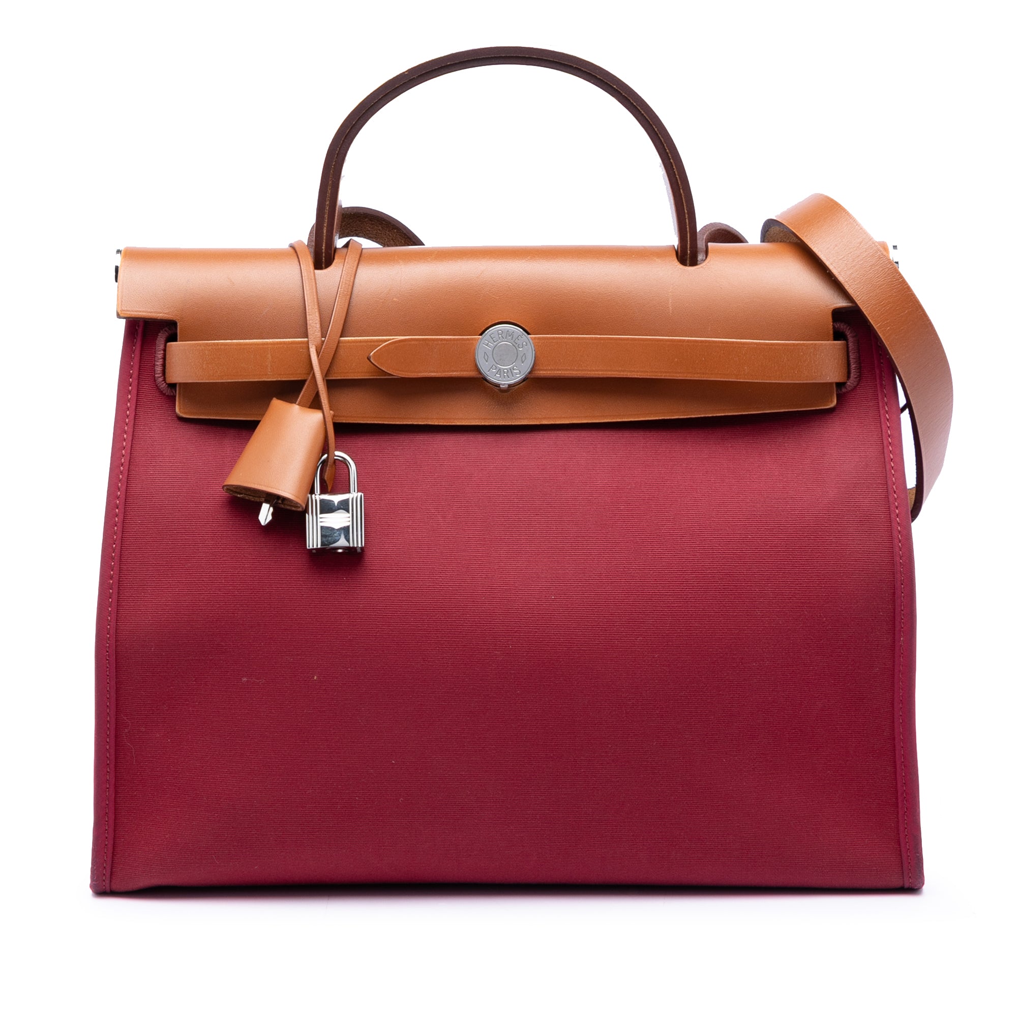 Hermès Toile Herbag Zip 31 - image 1