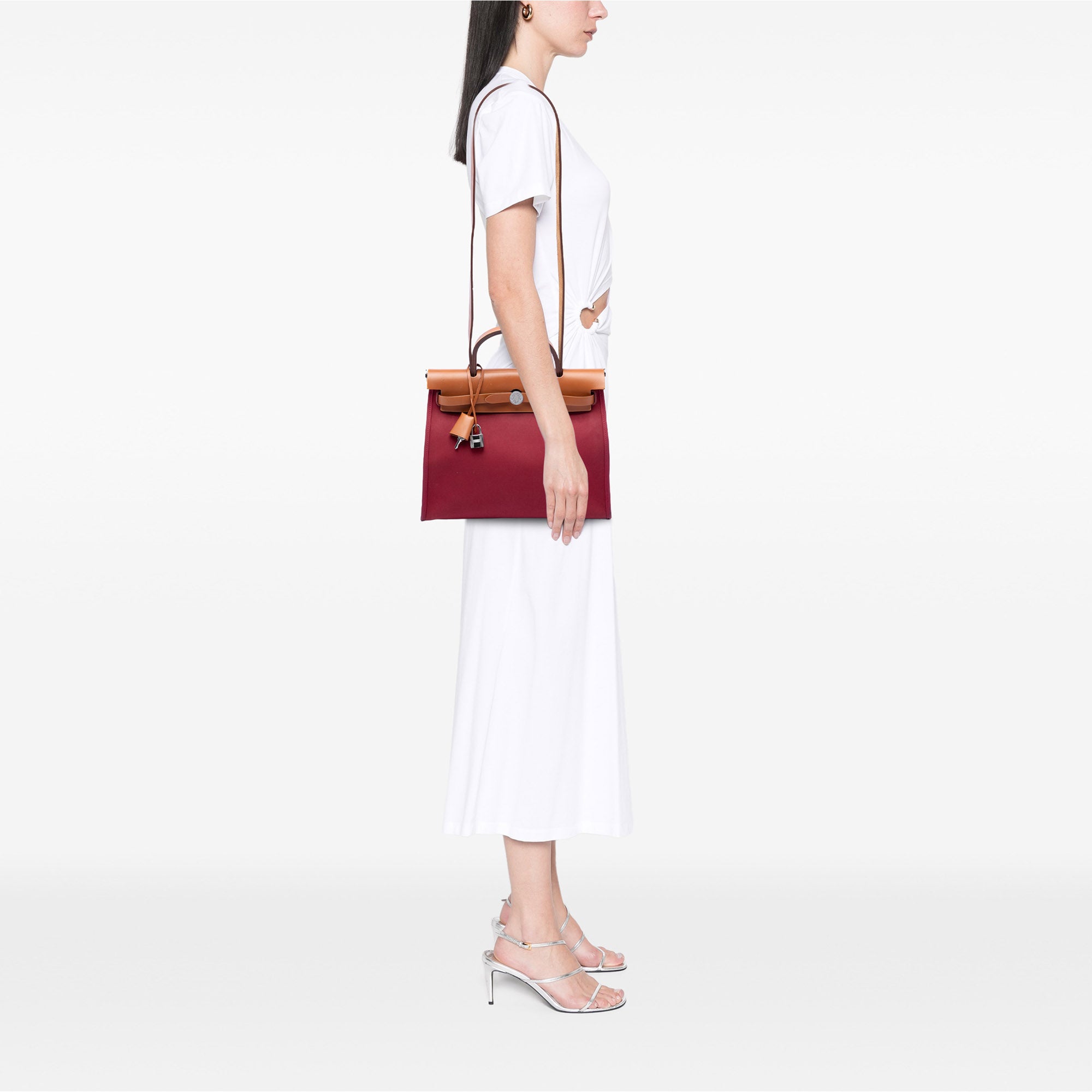Hermès Toile Herbag Zip 31 - image 7