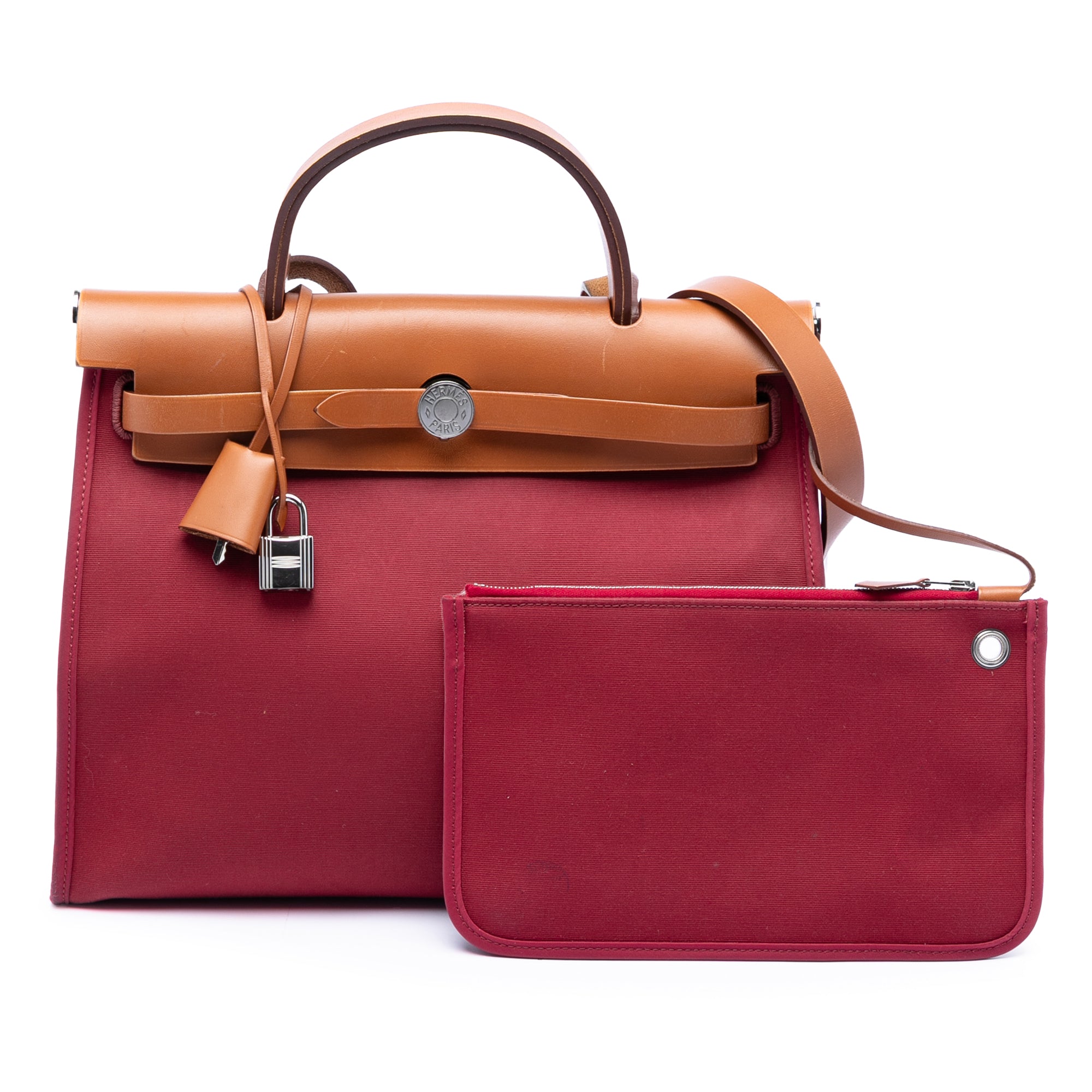 Hermès Toile Herbag Zip 31 - image 8