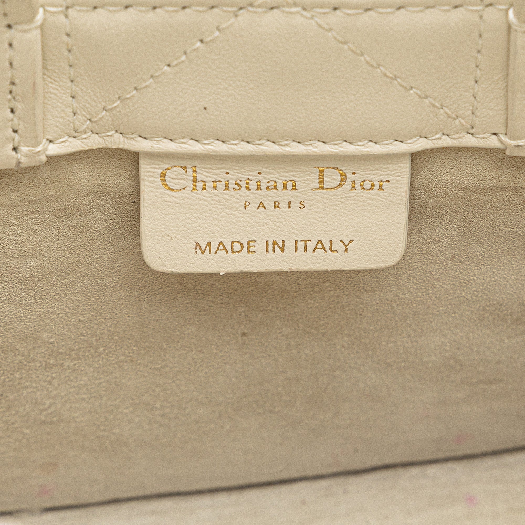 Dior Mini Calfskin Macrocannage Book Tote - image 5