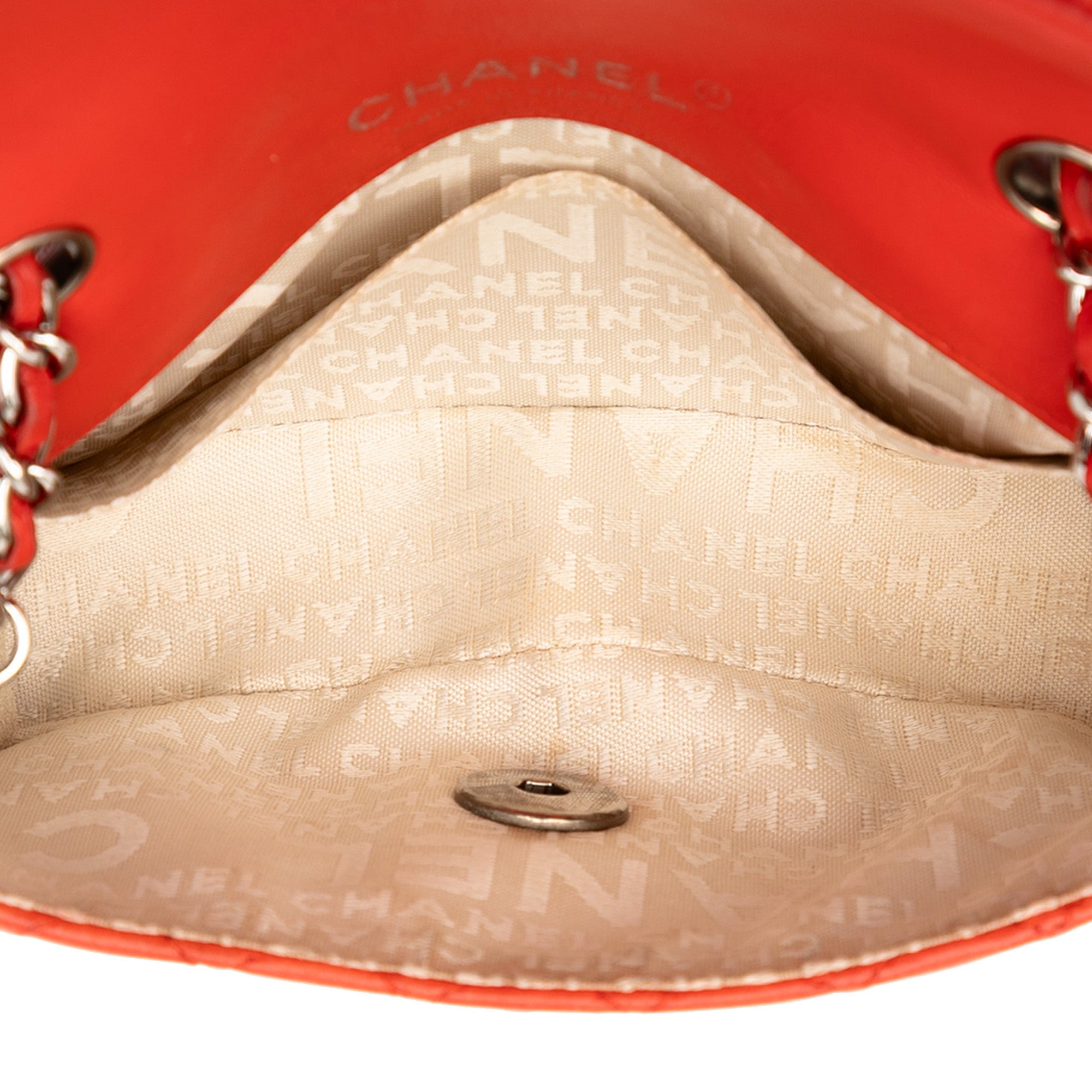 Chanel Extra Mini Quilted Lambskin Ladybug Flap - image 4