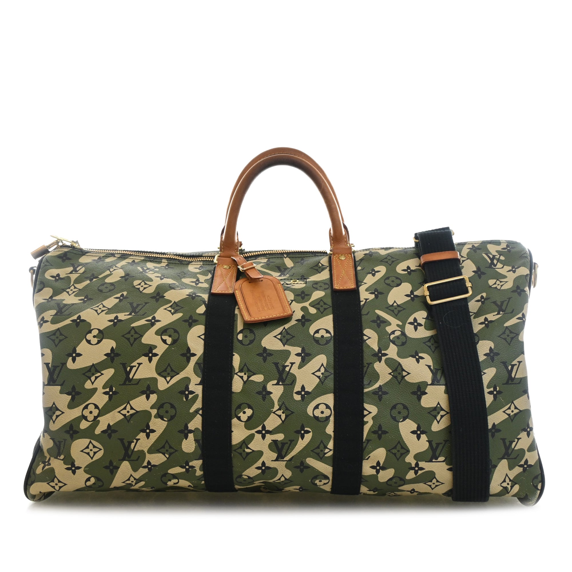 Louis Vuitton Takashi Murakami Monogramouflage Keepall Bandouliere 55 - image 1