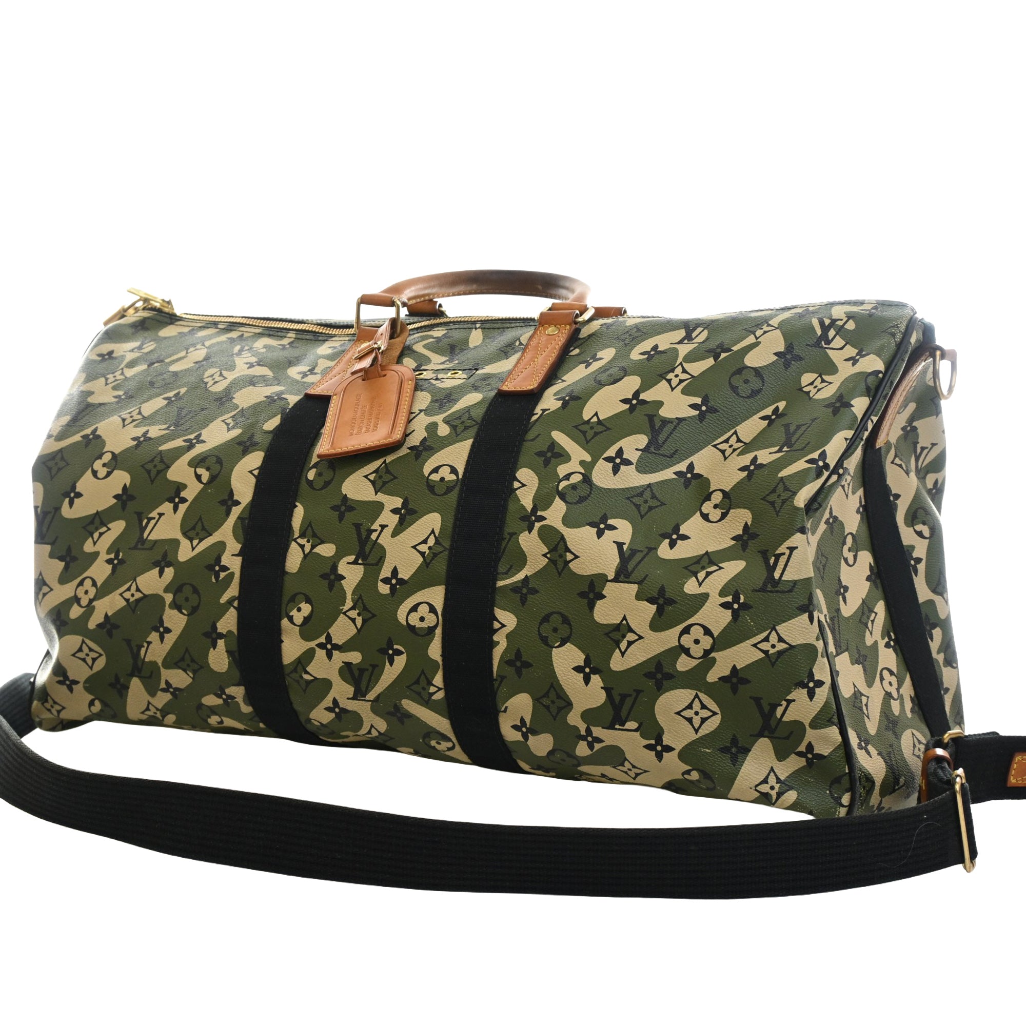 Louis Vuitton Takashi Murakami Monogramouflage Keepall Bandouliere 55 - image 13