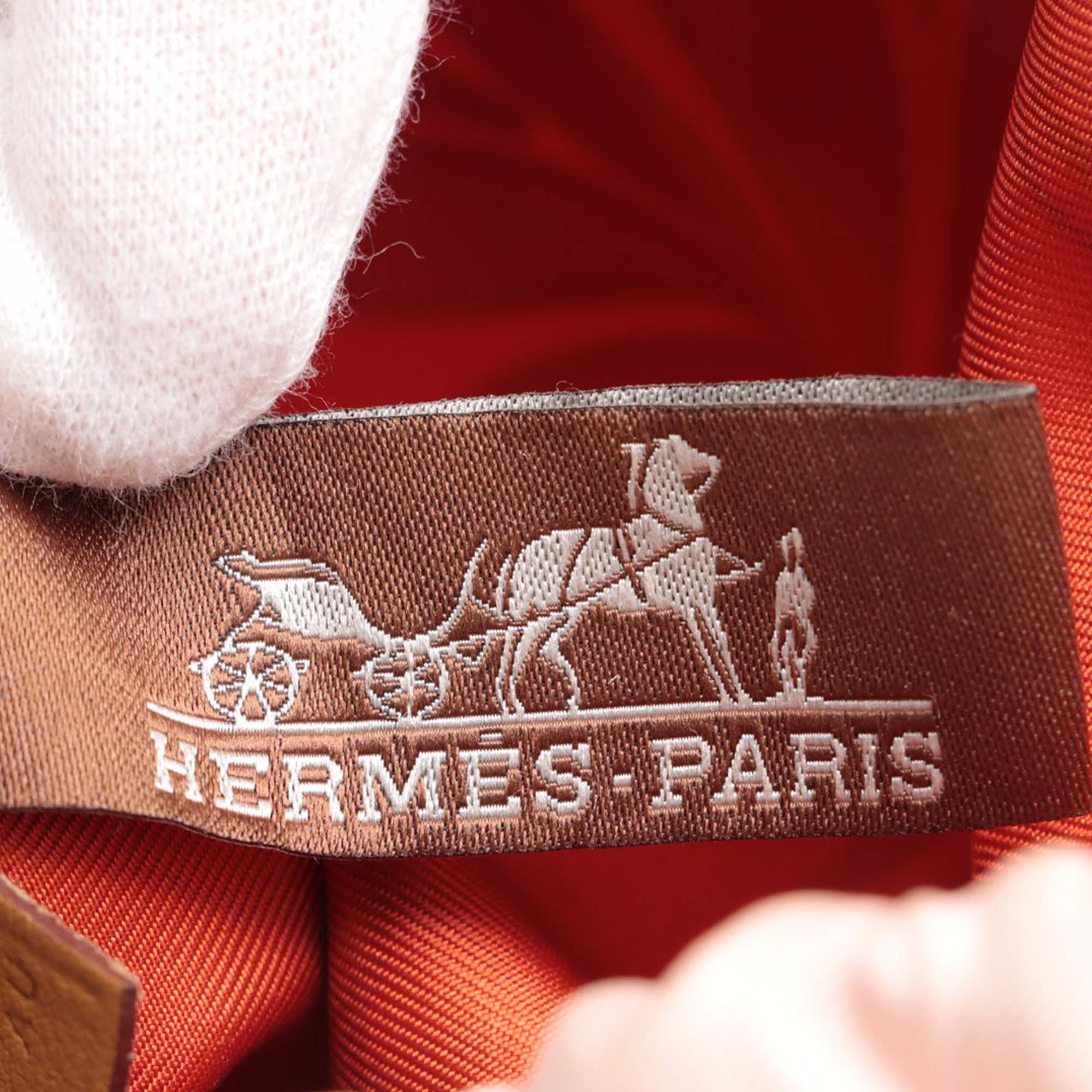 Hermès Les Léopards Silk and Epsom Sac Musardine - image 7
