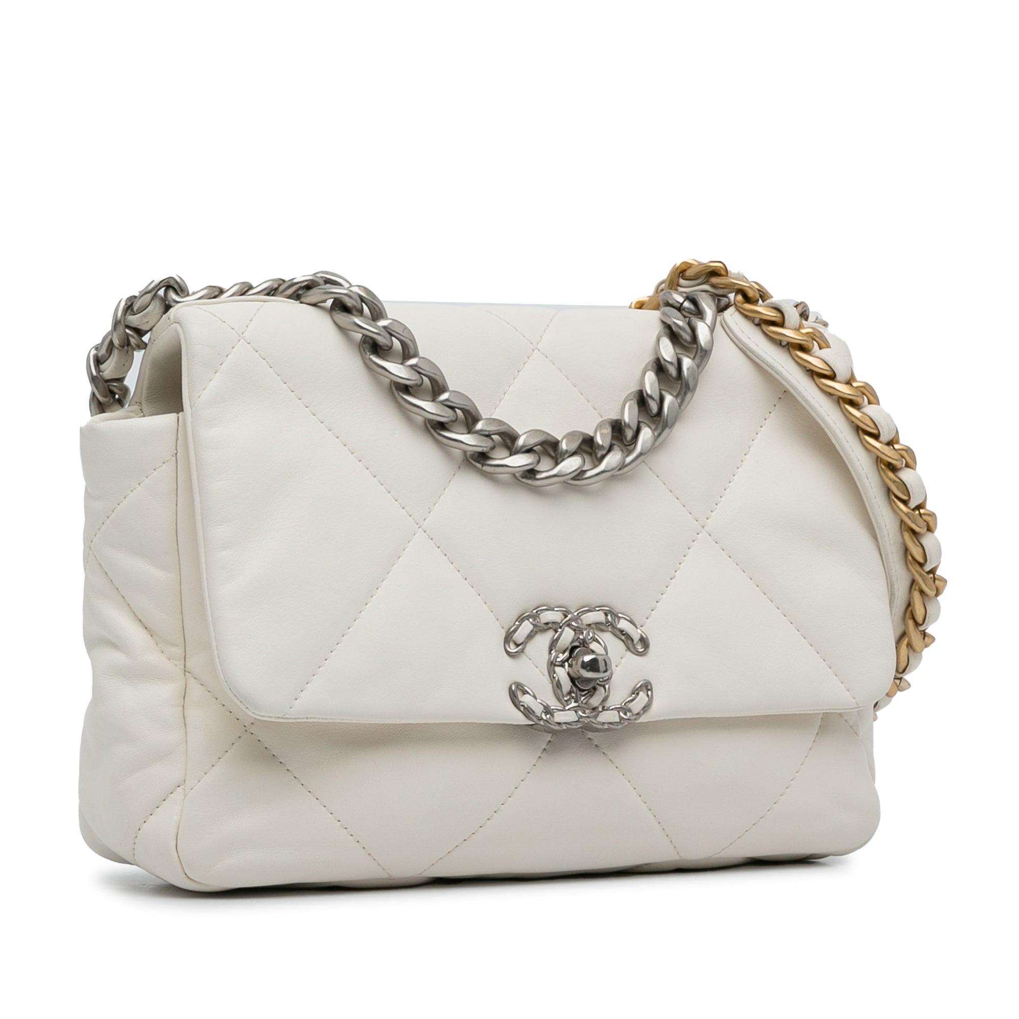 Chanel Medium Lambskin 19 Flap - image 2