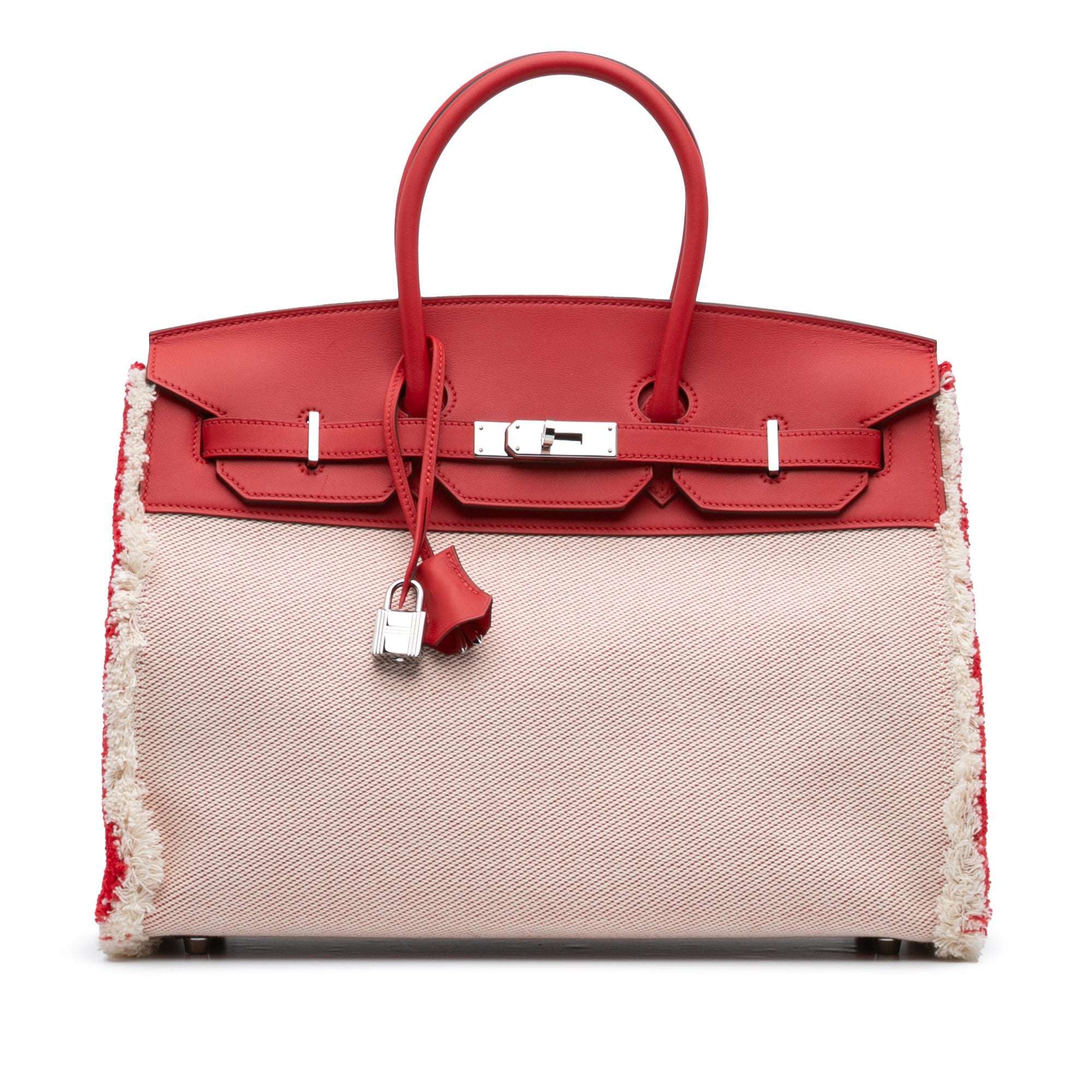 Hermès Toile H and Swift Fray Birkin 35 - image 1
