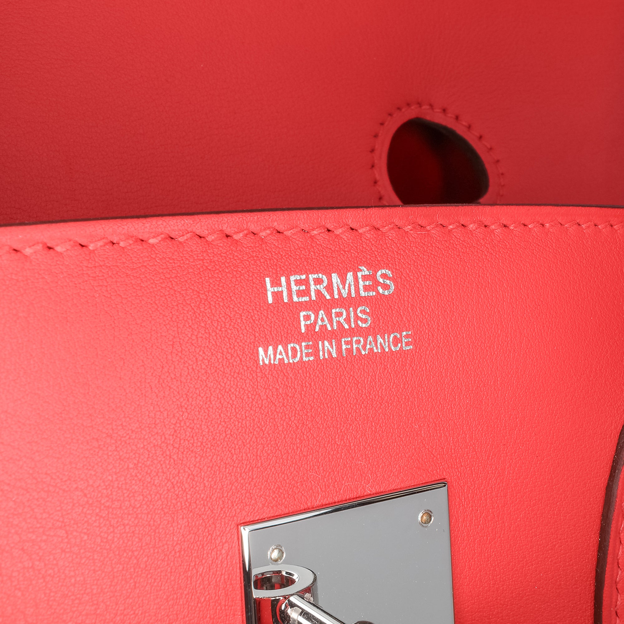 Hermès Toile H and Swift Fray Birkin 35 - image 5