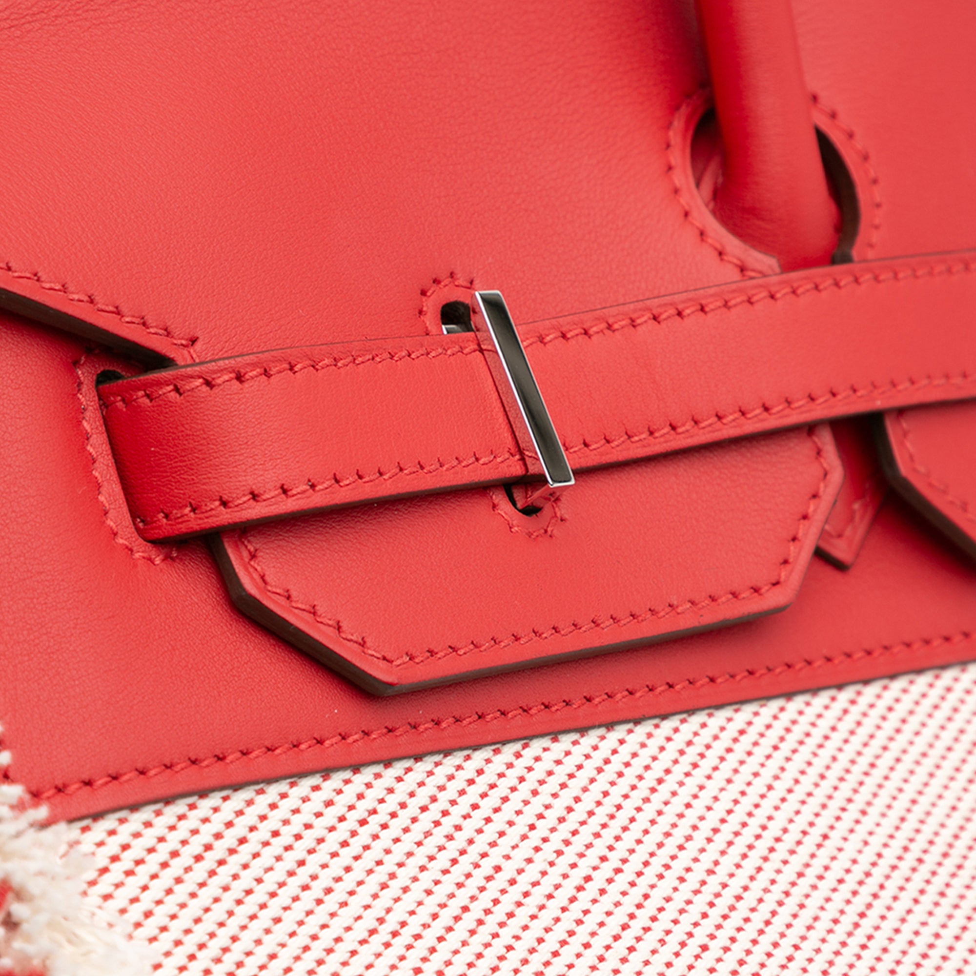 Hermès Toile H and Swift Fray Birkin 35 - image 7