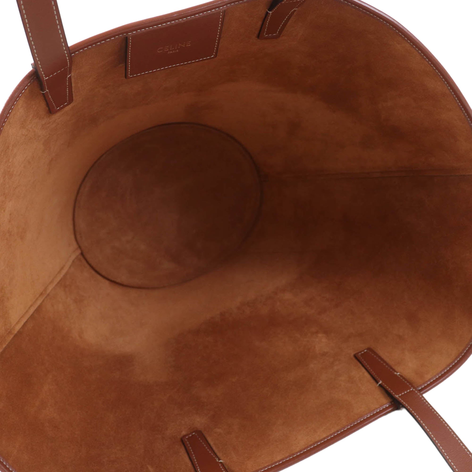 Celine Medium Smooth Calfskin Cuir Triomphe Couffin Tote - image 4