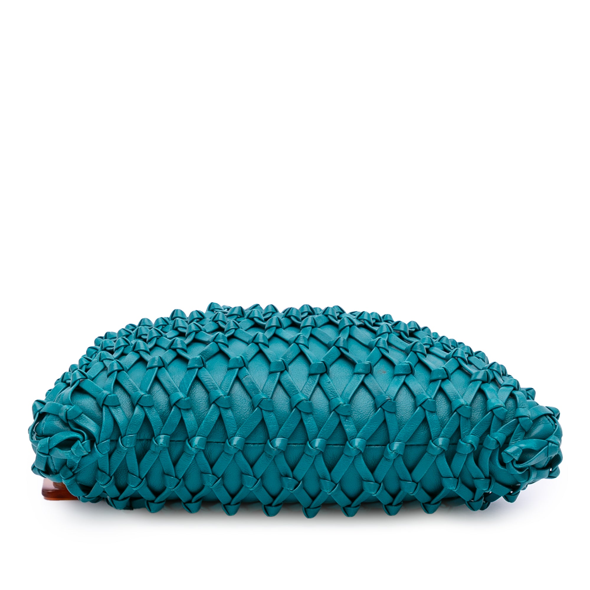 Chanel Woven Lambskin Drawstring Pouch - image 3