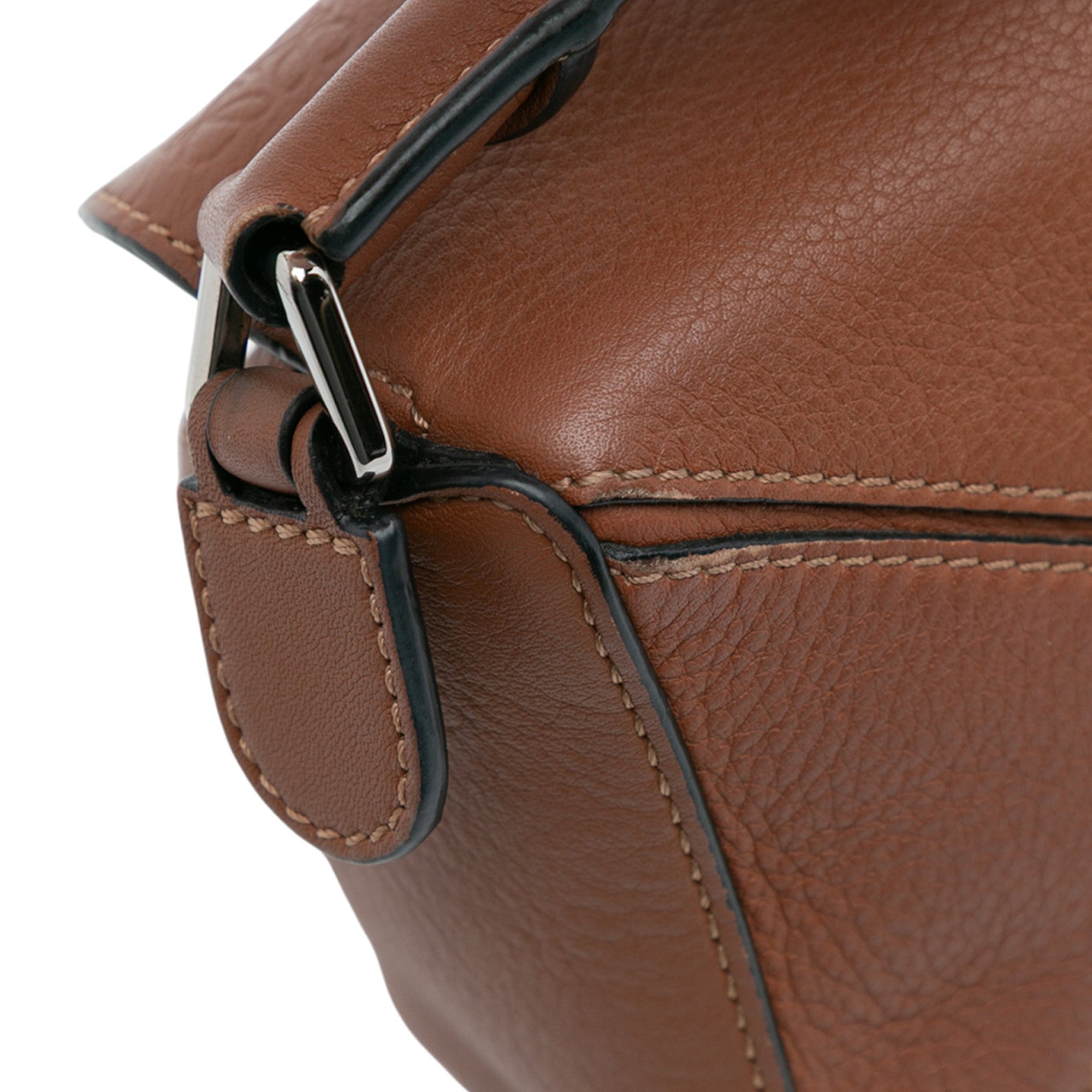 LOEWE Mini Calfskin Puzzle Satchel - image 8
