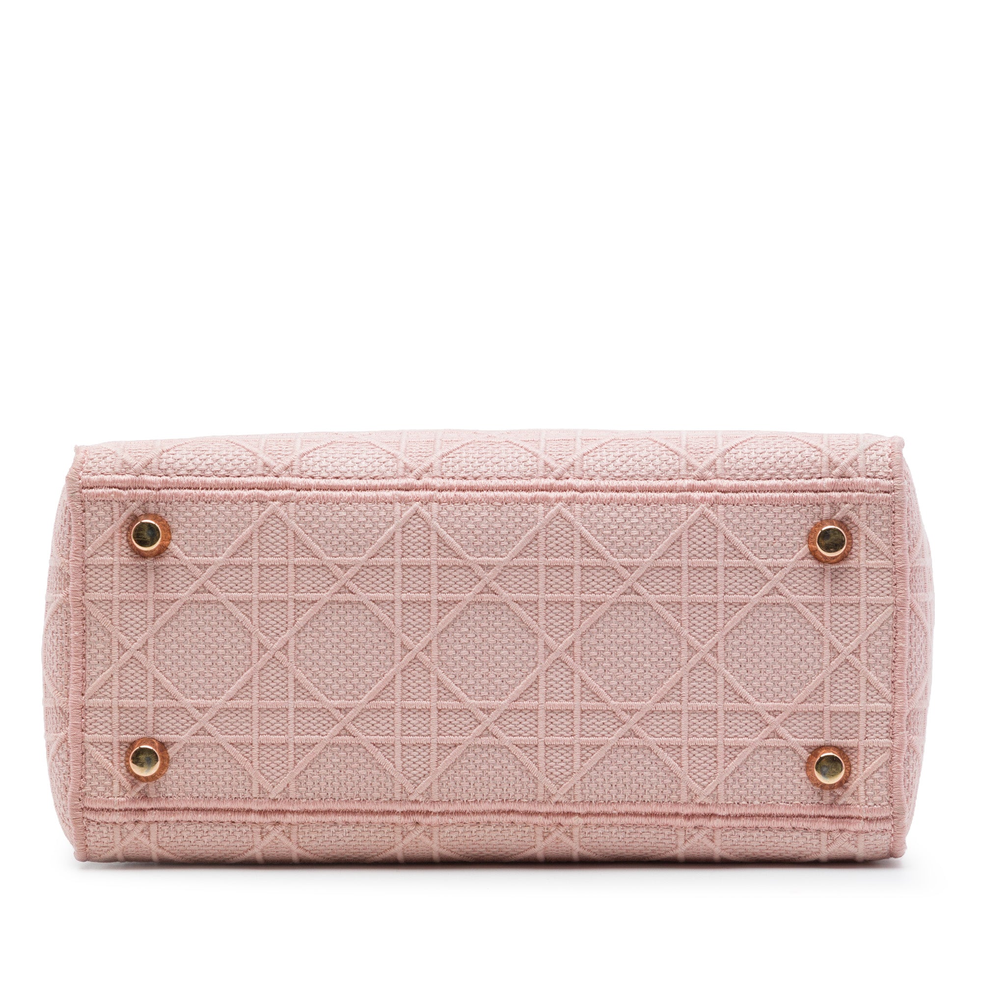 Dior Medium Embroidered Canvas Cannage Lady D Lite - image 3